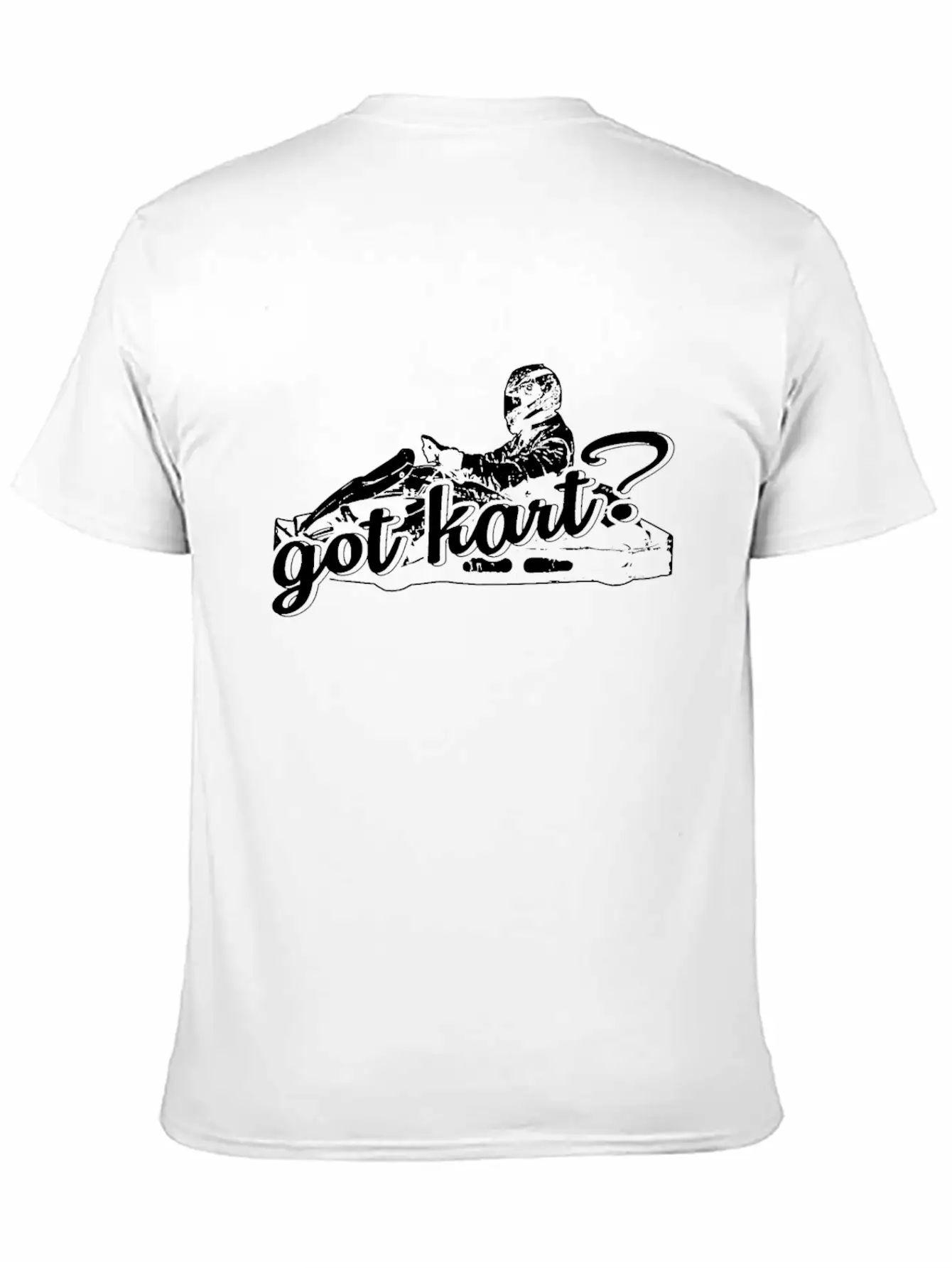 Go Kart Racer Car Racing Gift Essential Cotton Tee For Daily Outfits ¨C Unisex Style