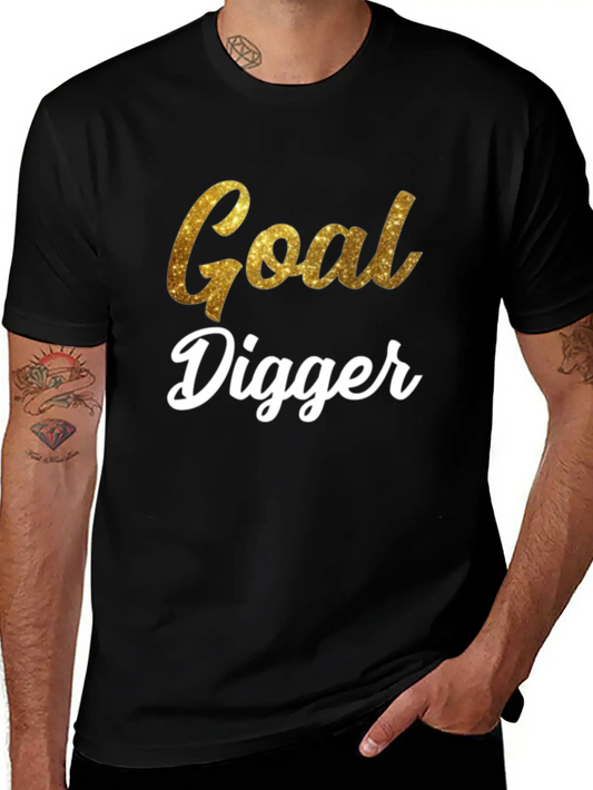 Goal Digger Entrepreneur Invester Essential Cotton Tee For Daily Outfits ¨C Unisex Style
