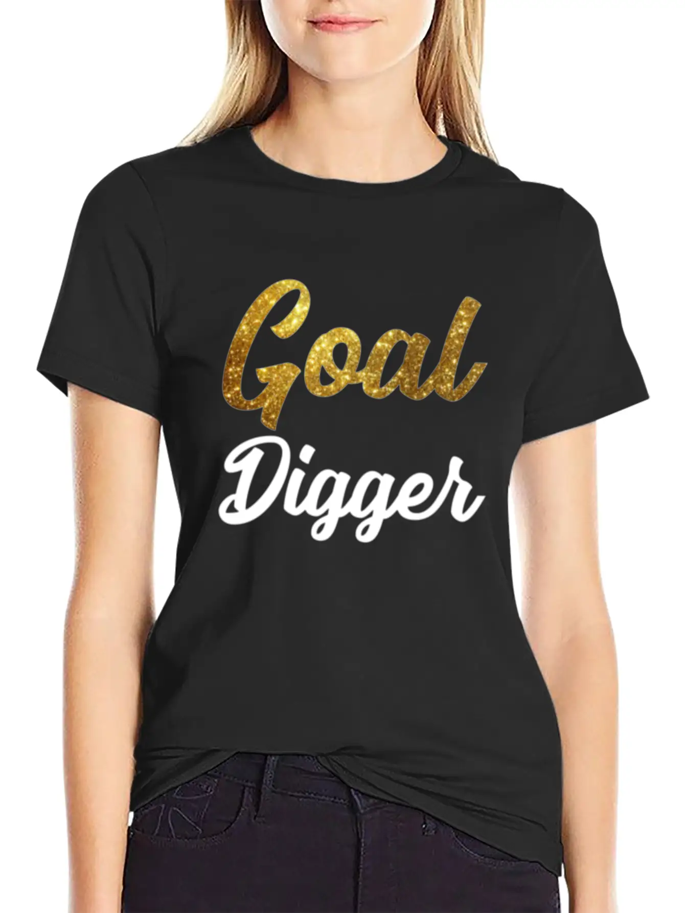 Goal Digger Entrepreneur Invester Essential Cotton Tee For Daily Outfits ¨C Unisex Style