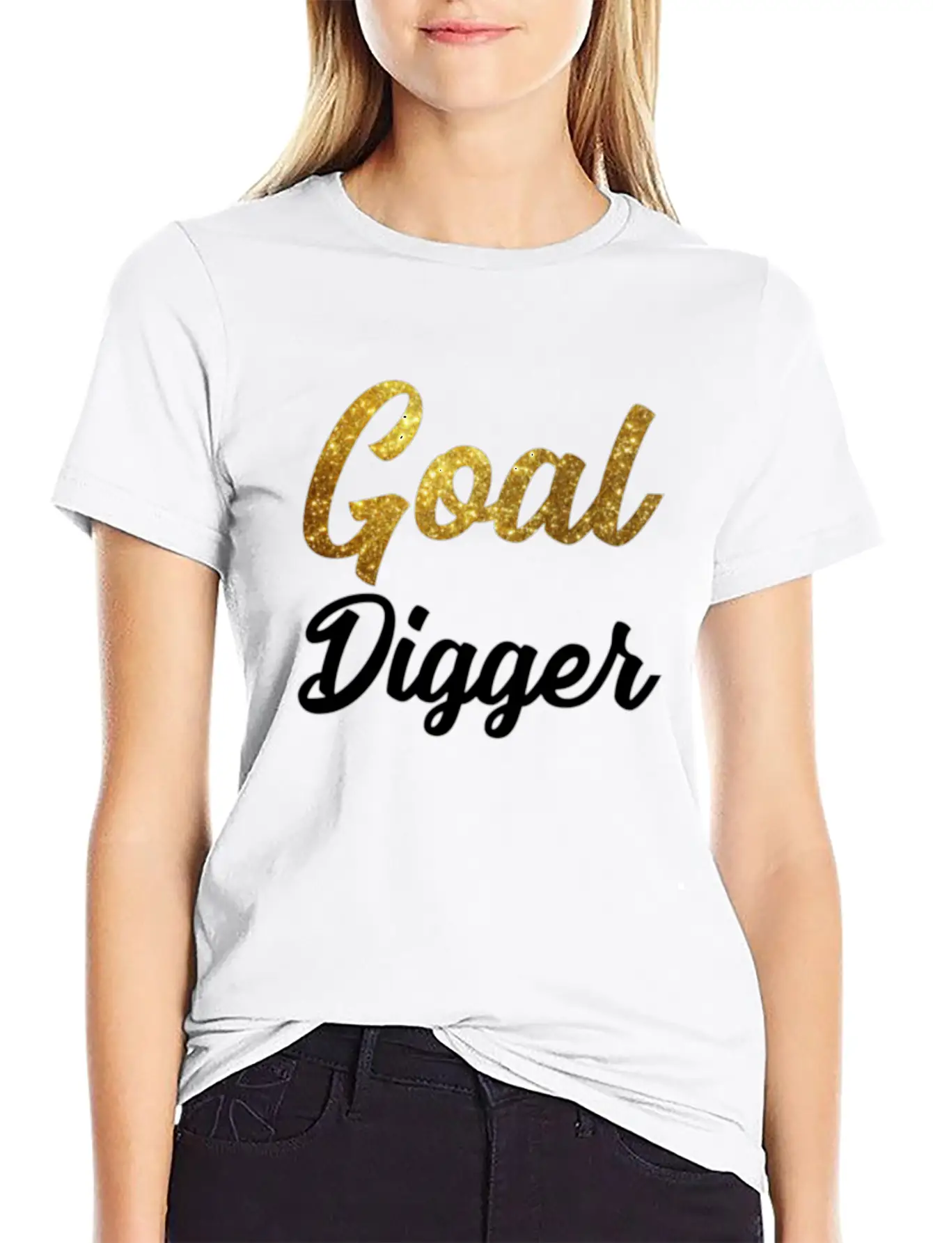 Goal Digger Entrepreneur Invester Essential Cotton Tee For Daily Outfits ¨C Unisex Style
