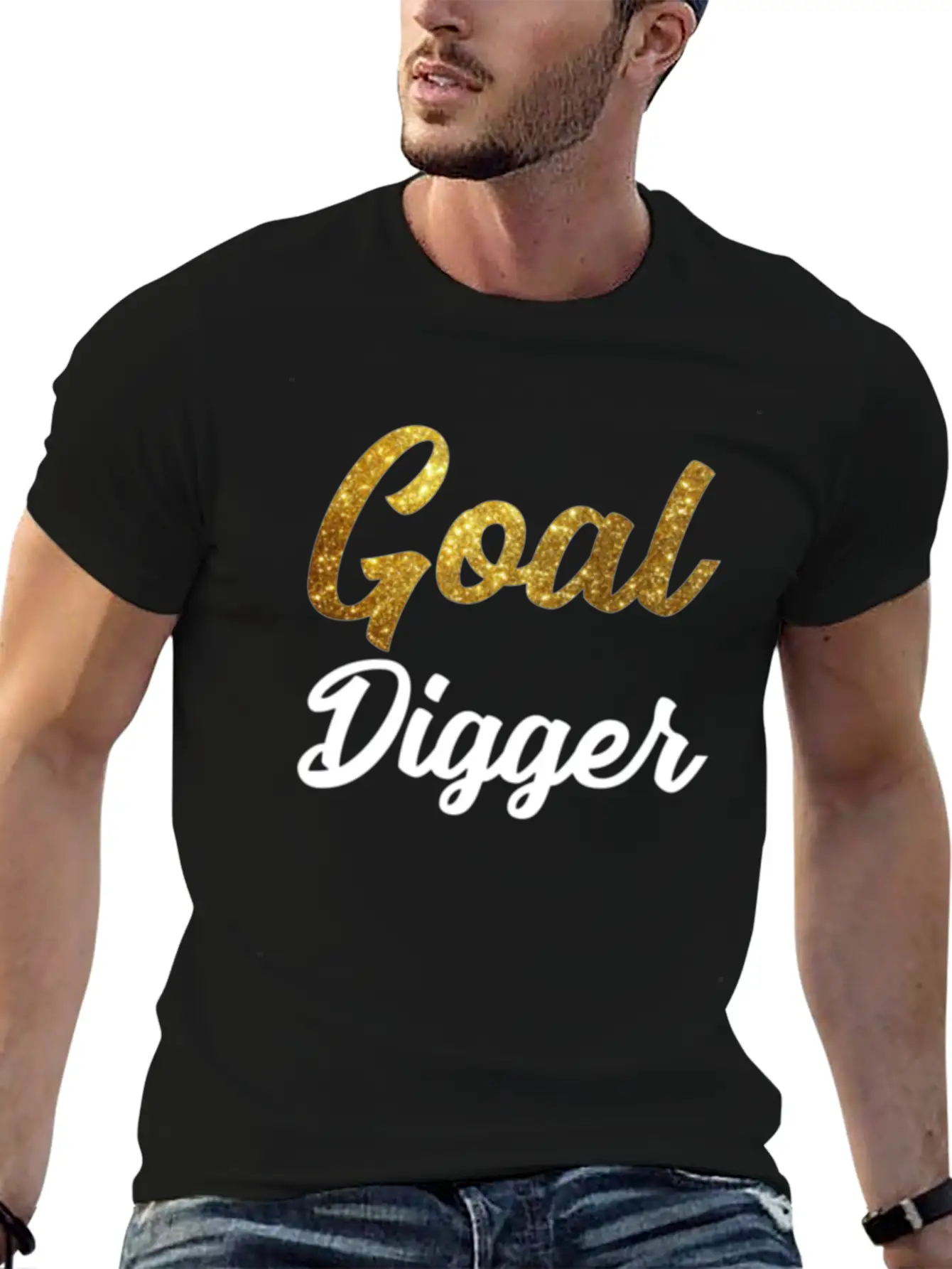 Goal Digger Entrepreneur Invester Essential Cotton Tee For Daily Outfits ¨C Unisex Style