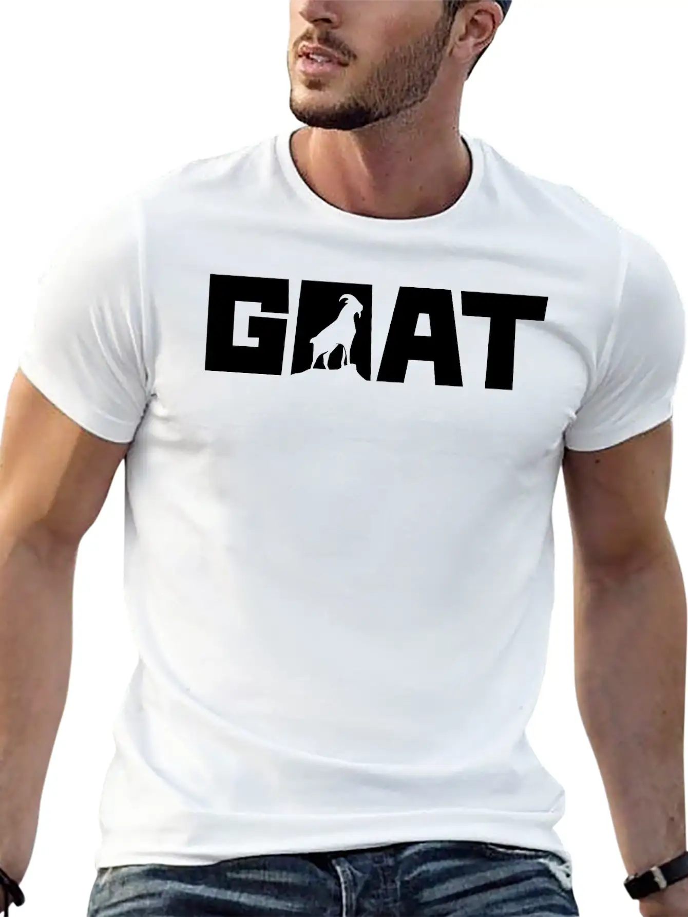 GOAT - Bright Basic Graphic T-Shirt ¨C Daily Comfort In Soft Cotton