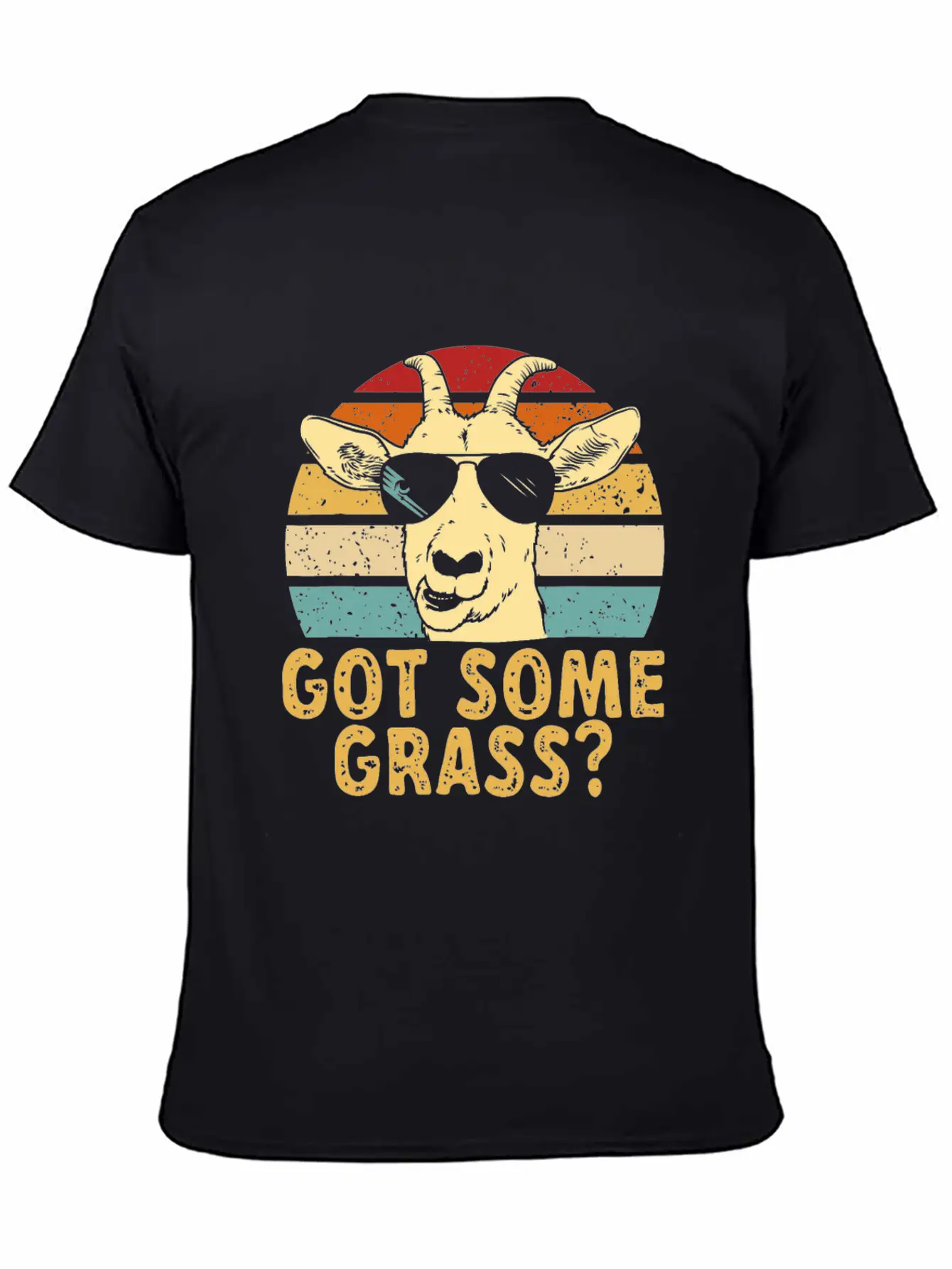 Goat Some Grass? Funny Goat Farmerorganicfarmfarme Unisex Casual T-Shirt ¨C Clean Design For Daily Comfort