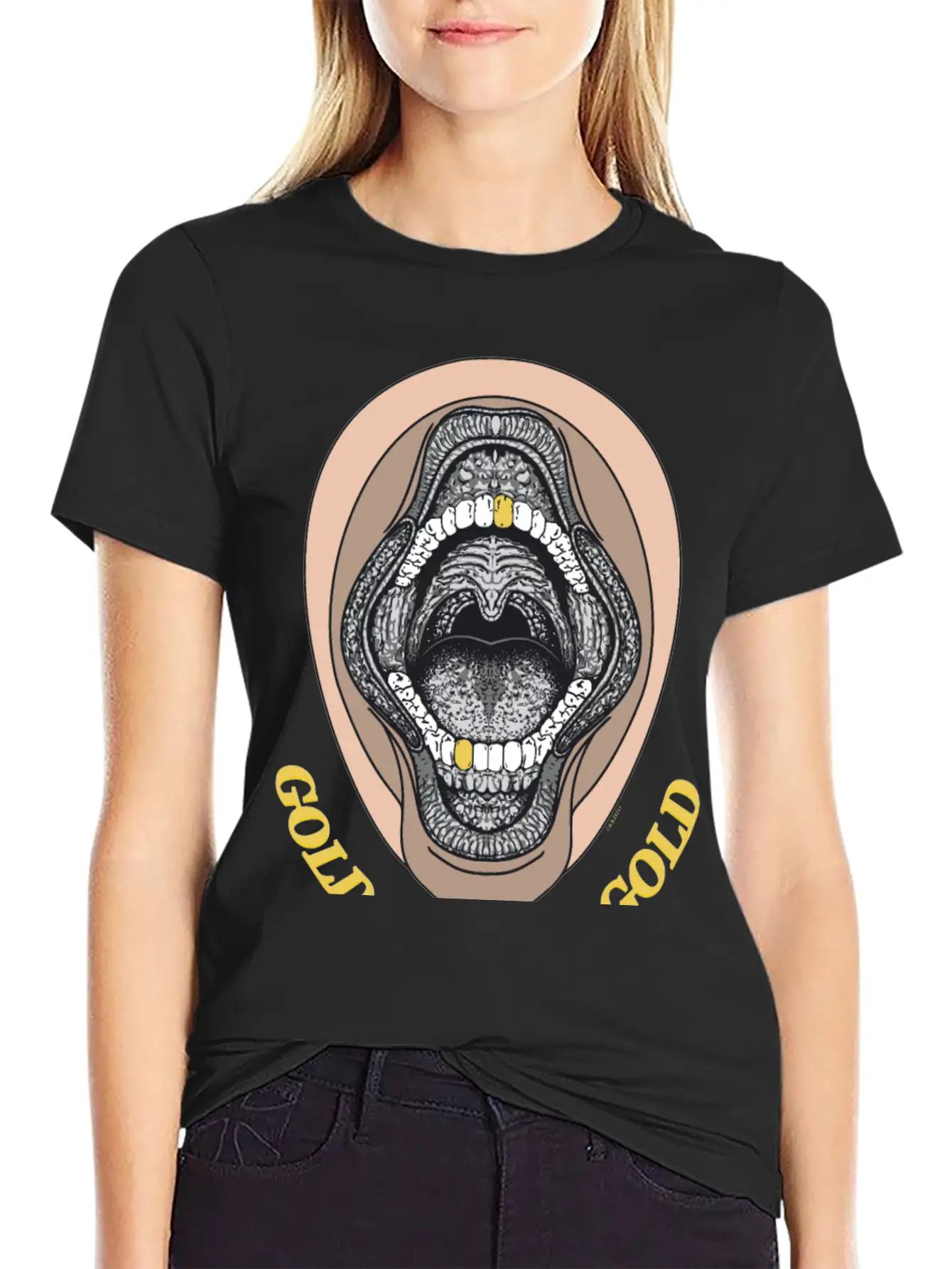 Gold Is Still Gold Essential Cotton Tee For Daily Outfits ¨C Unisex Style