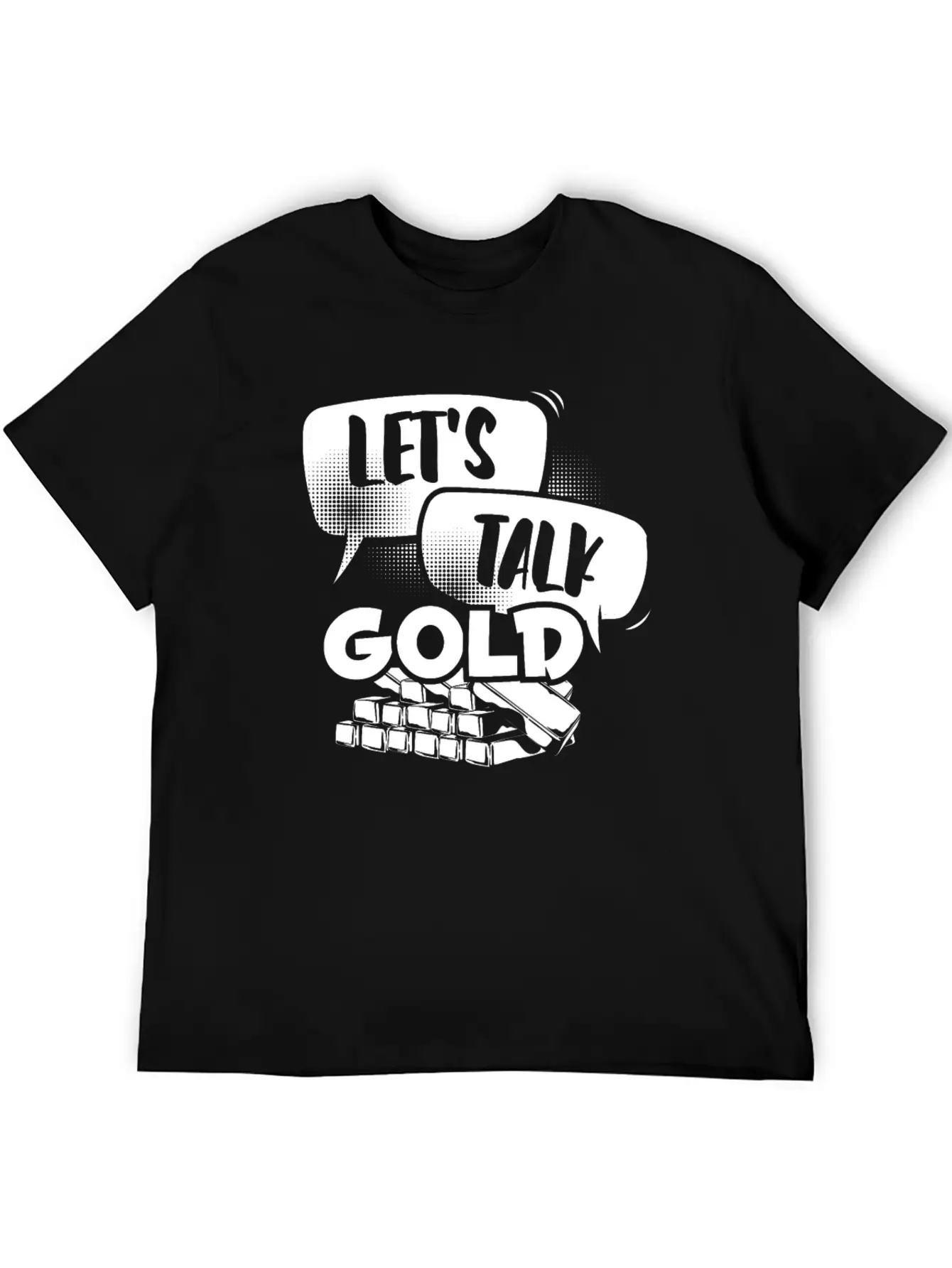 Gold Mining Basic Graphic T-Shirt ¨C Daily Comfort In Soft Cotton