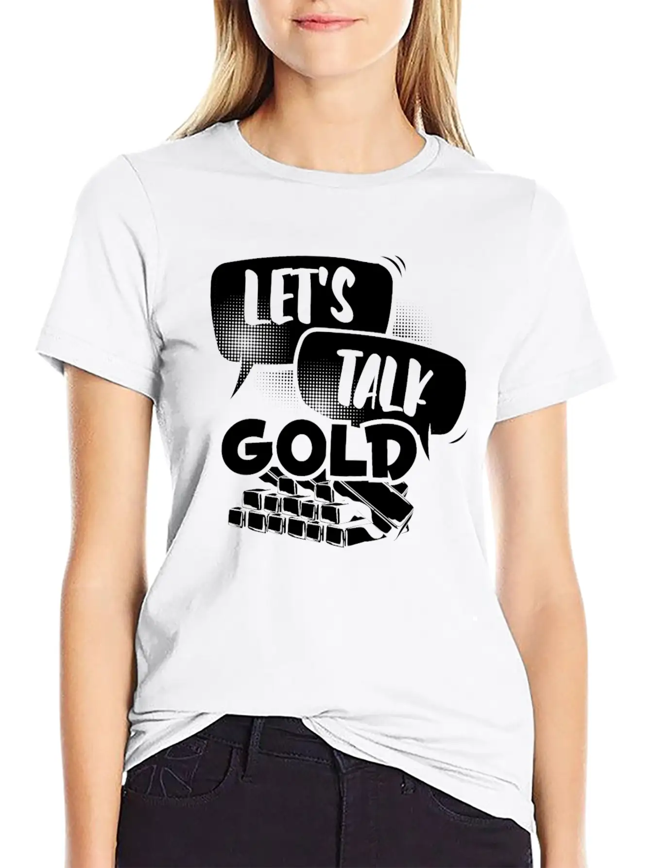 Gold Mining Basic Graphic T-Shirt ¨C Daily Comfort In Soft Cotton