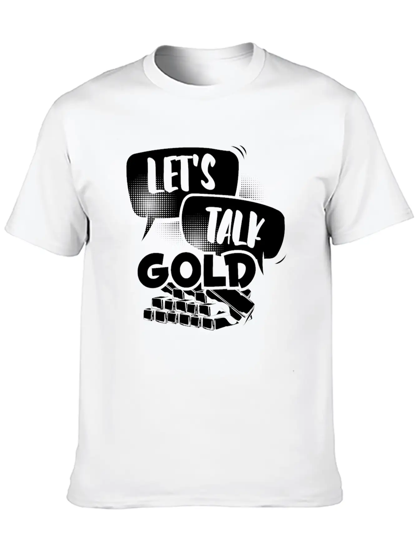 Gold Mining Basic Graphic T-Shirt ¨C Daily Comfort In Soft Cotton