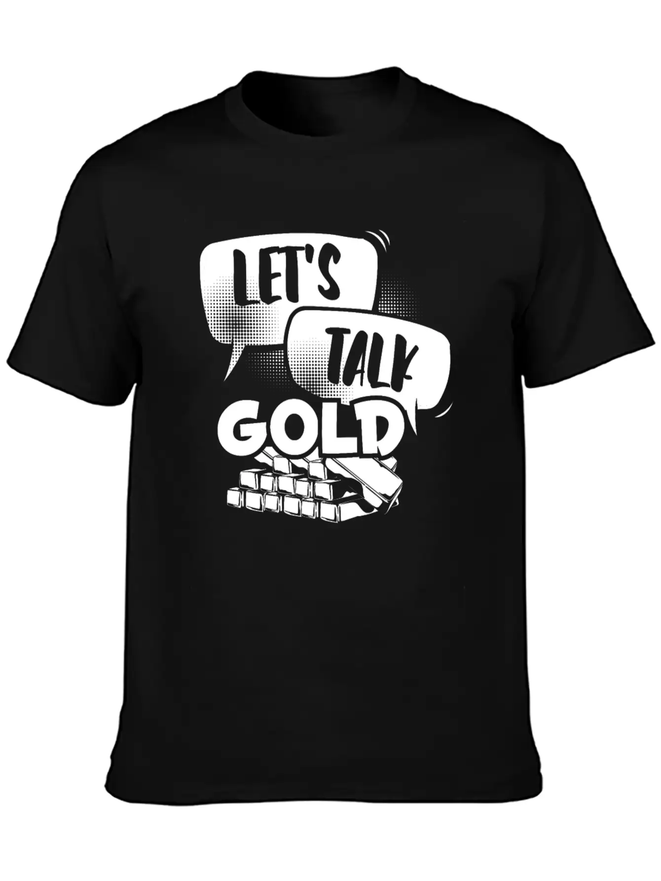 Gold Mining Basic Graphic T-Shirt ¨C Daily Comfort In Soft Cotton
