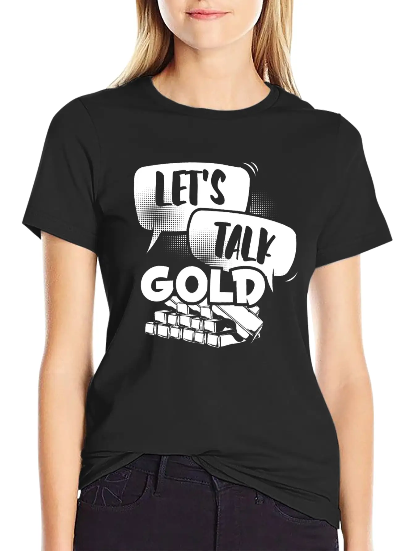 Gold Mining Basic Graphic T-Shirt ¨C Daily Comfort In Soft Cotton