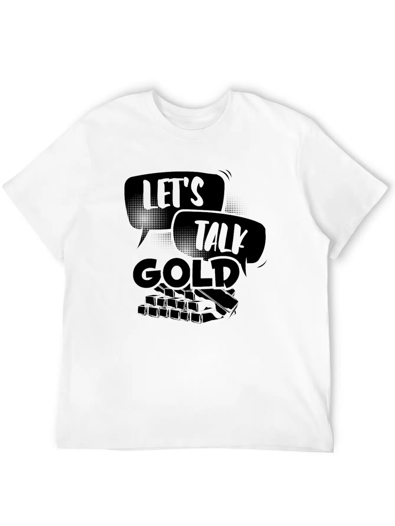 Gold Mining Basic Graphic T-Shirt ¨C Daily Comfort In Soft Cotton