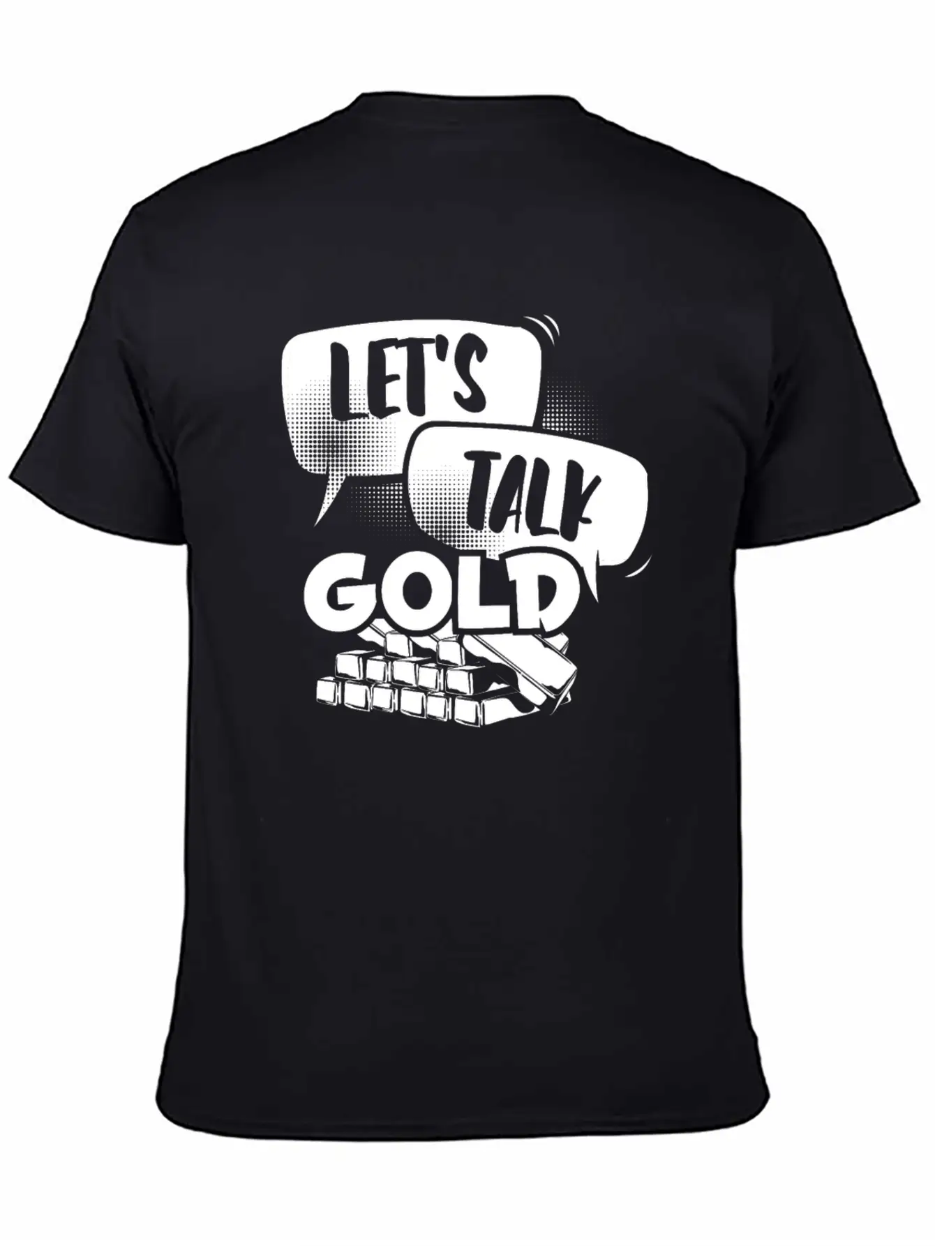 Gold Mining Basic Graphic T-Shirt ¨C Daily Comfort In Soft Cotton