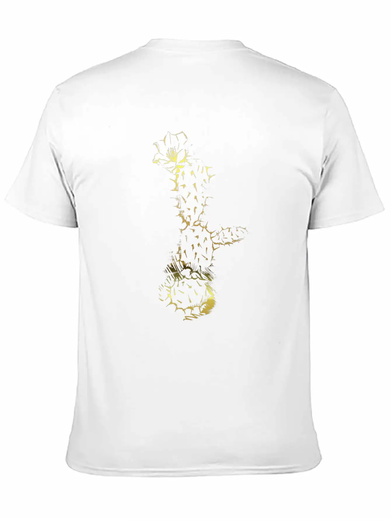Golden Cactus Soft Cotton Short Sleeve Tee ¨C Unisex Wardrobe Staple