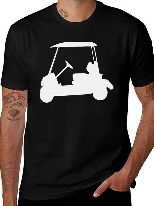 Golf - Golf Car Essential Cotton Tee For Daily Outfits ¨C Unisex Style