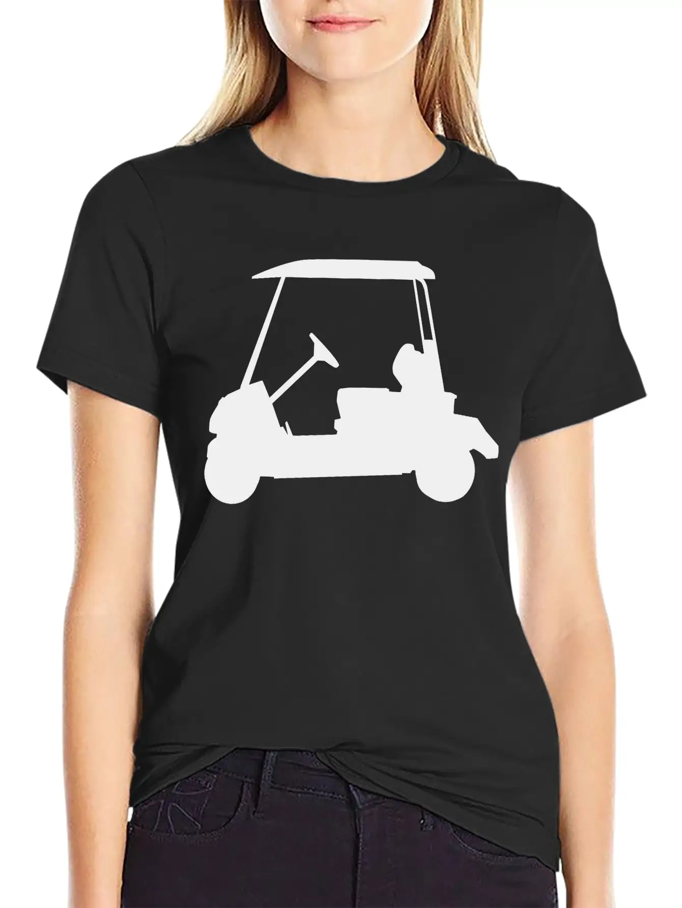 Golf - Golf Car Essential Cotton Tee For Daily Outfits ¨C Unisex Style