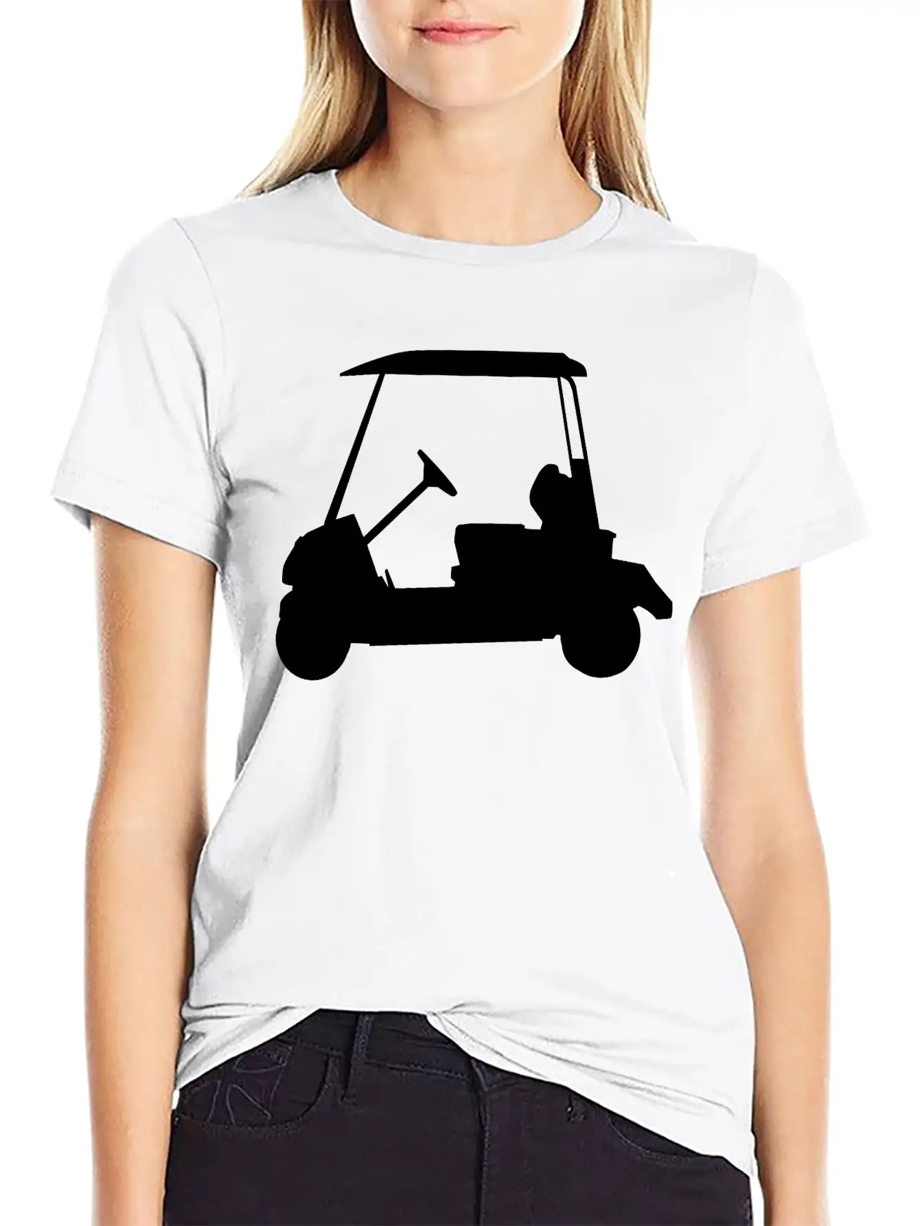 Golf - Golf Car Essential Cotton Tee For Daily Outfits ¨C Unisex Style