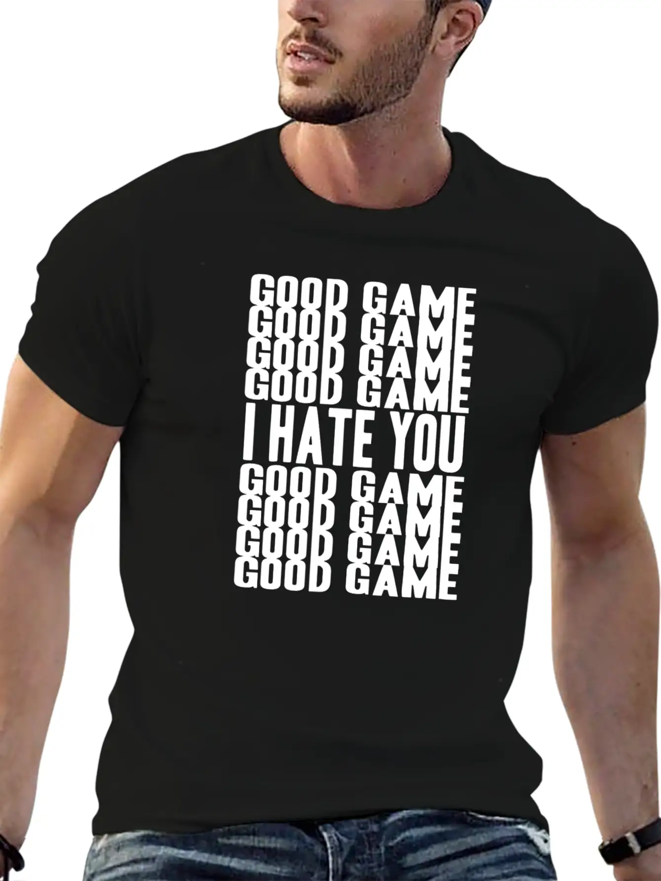 GOOD GAME I HATE GOOD GAME! GAMER GIFT IDEA Soft Cotton Short Sleeve Tee ¨C Unisex Wardrobe Staple