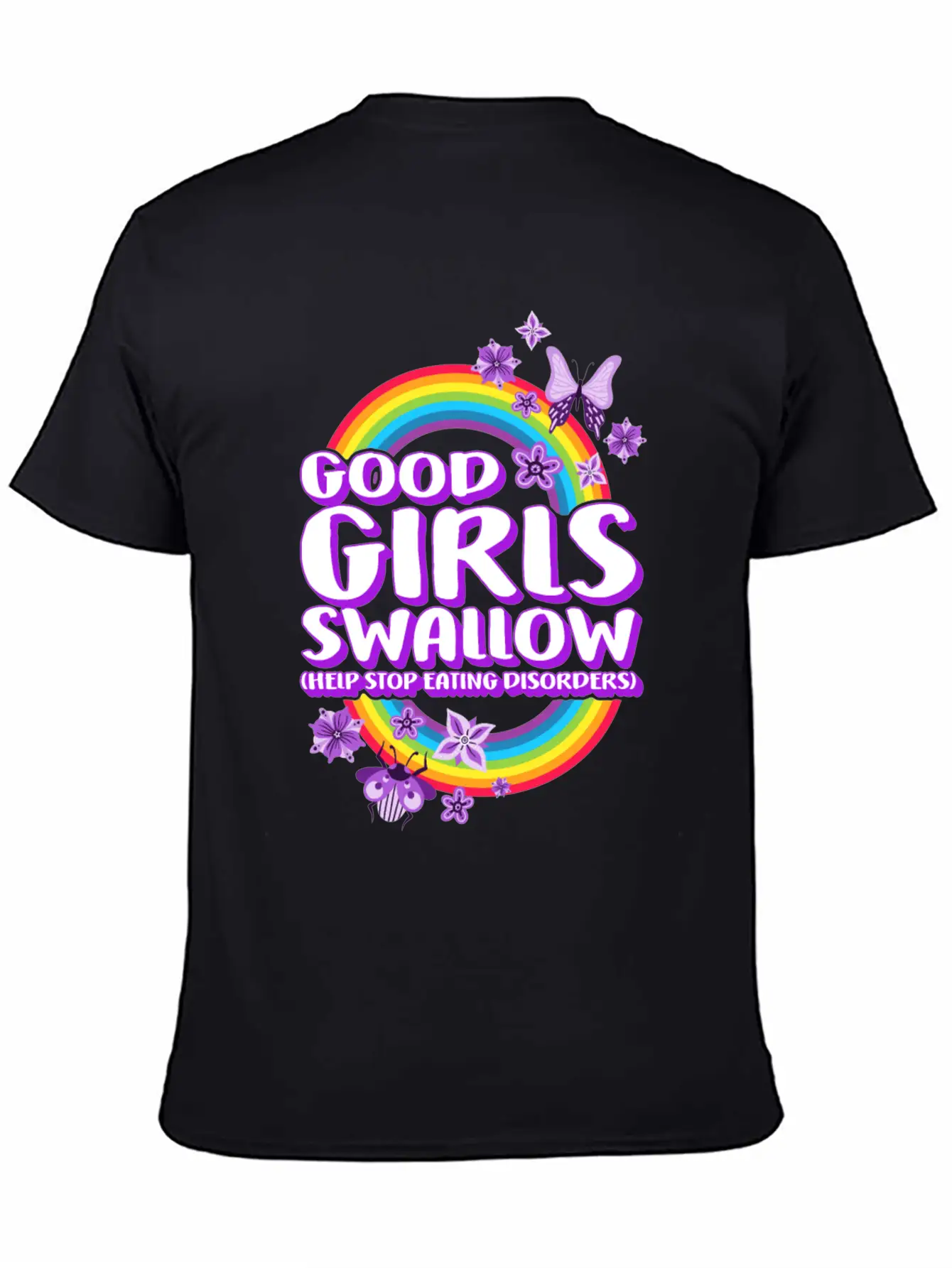 Good Girls Swallow, Eating Disorder Recovery Soft Cotton Short Sleeve Tee ¨C Unisex Wardrobe Staple