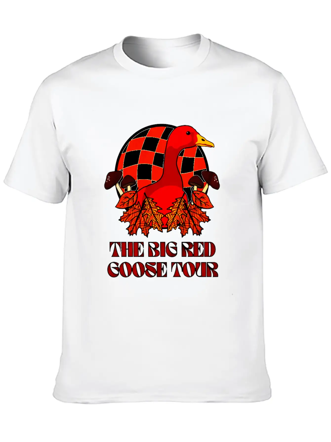 Goose Tab Fall Tour Basic Graphic T-Shirt ¨C Daily Comfort In Soft Cotton