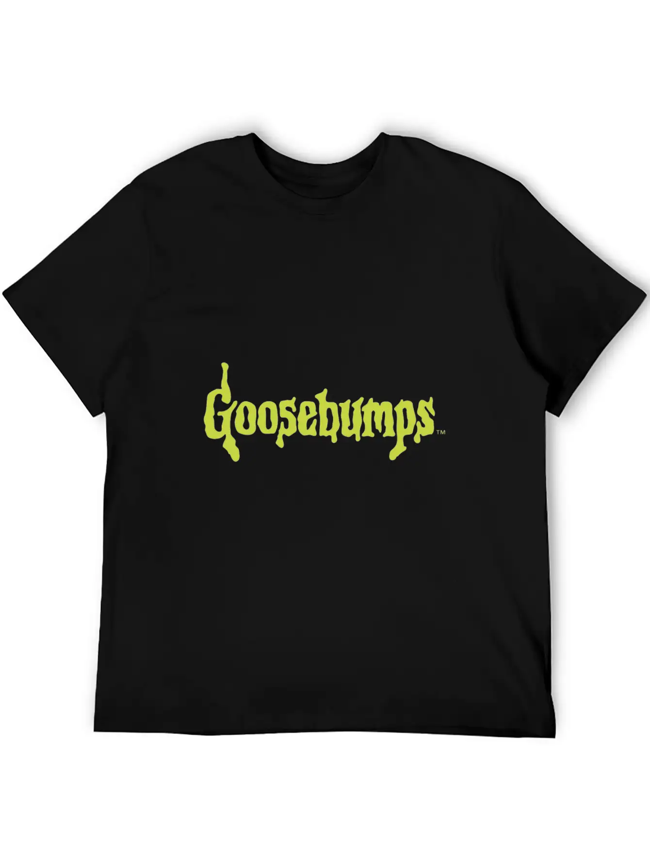 Goosebumps Classic Slime Title Gift Tee Essential Cotton Tee For Daily Outfits ¨C Unisex Style