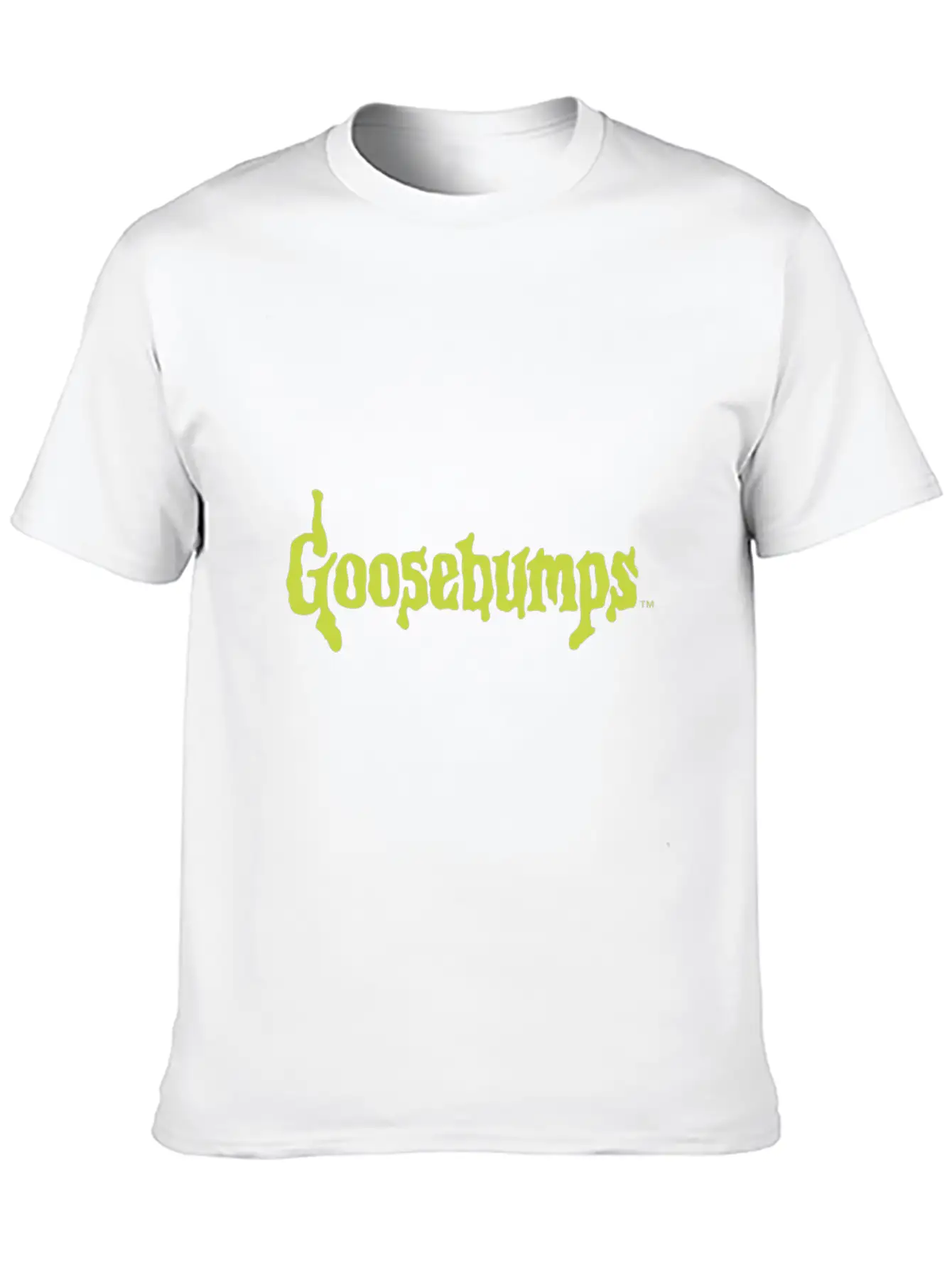 Goosebumps Classic Slime Title Gift Tee Essential Cotton Tee For Daily Outfits ¨C Unisex Style