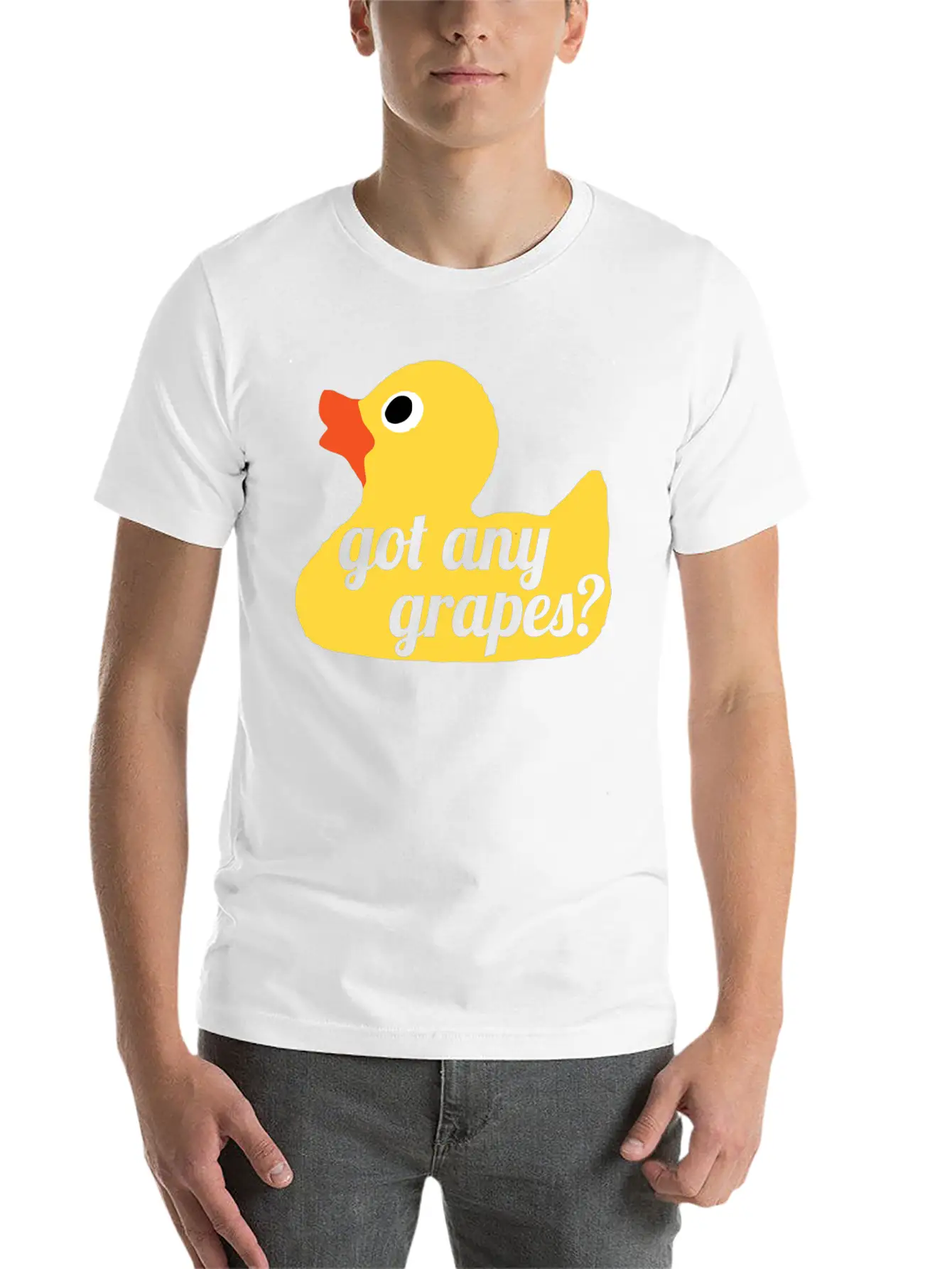 Got Any Grapes Duck Song Lemonade Essential Cotton Tee For Daily Outfits ¨C Unisex Style
