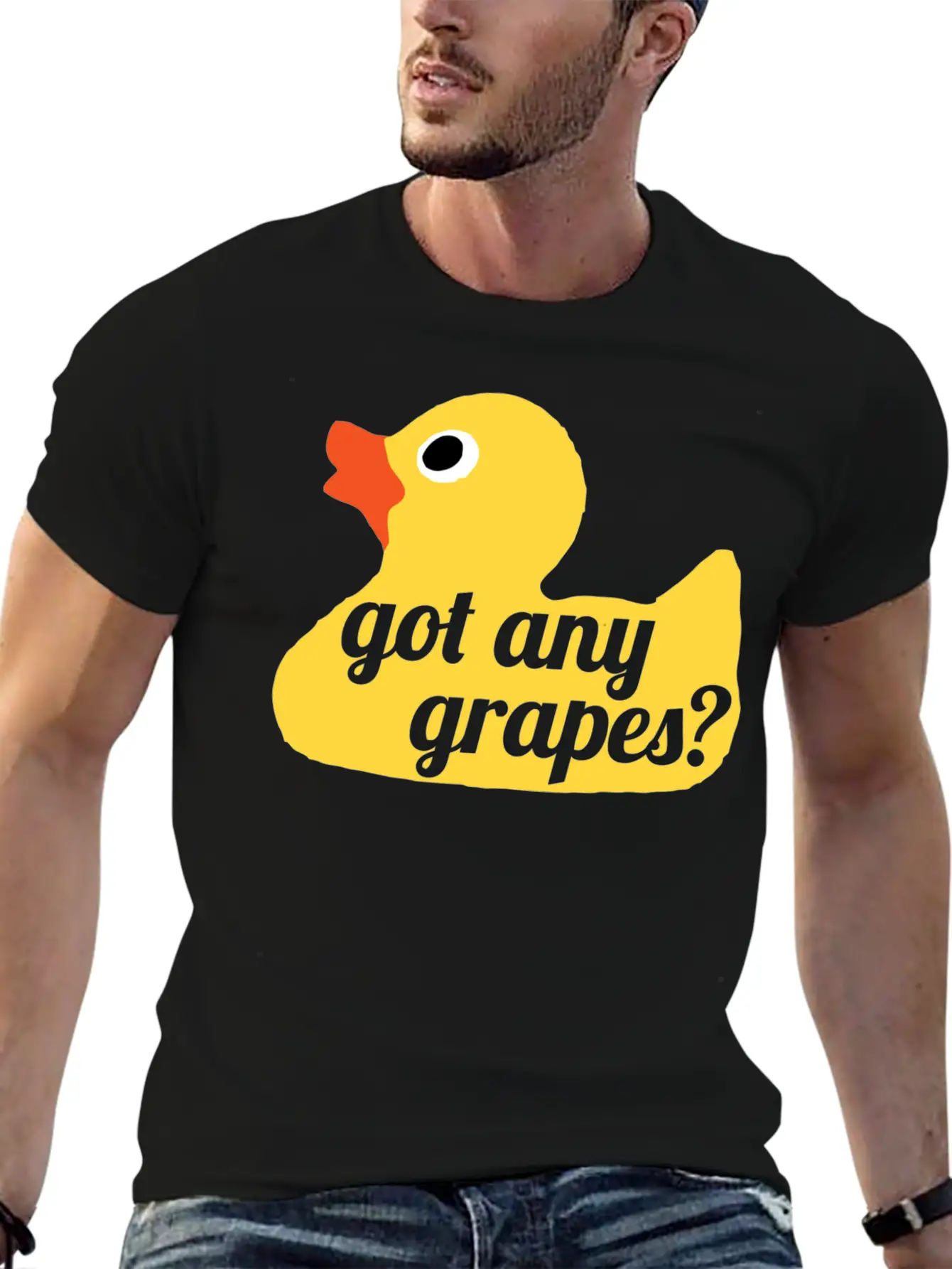 Got Any Grapes Duck Song Lemonade Essential Cotton Tee For Daily Outfits ¨C Unisex Style