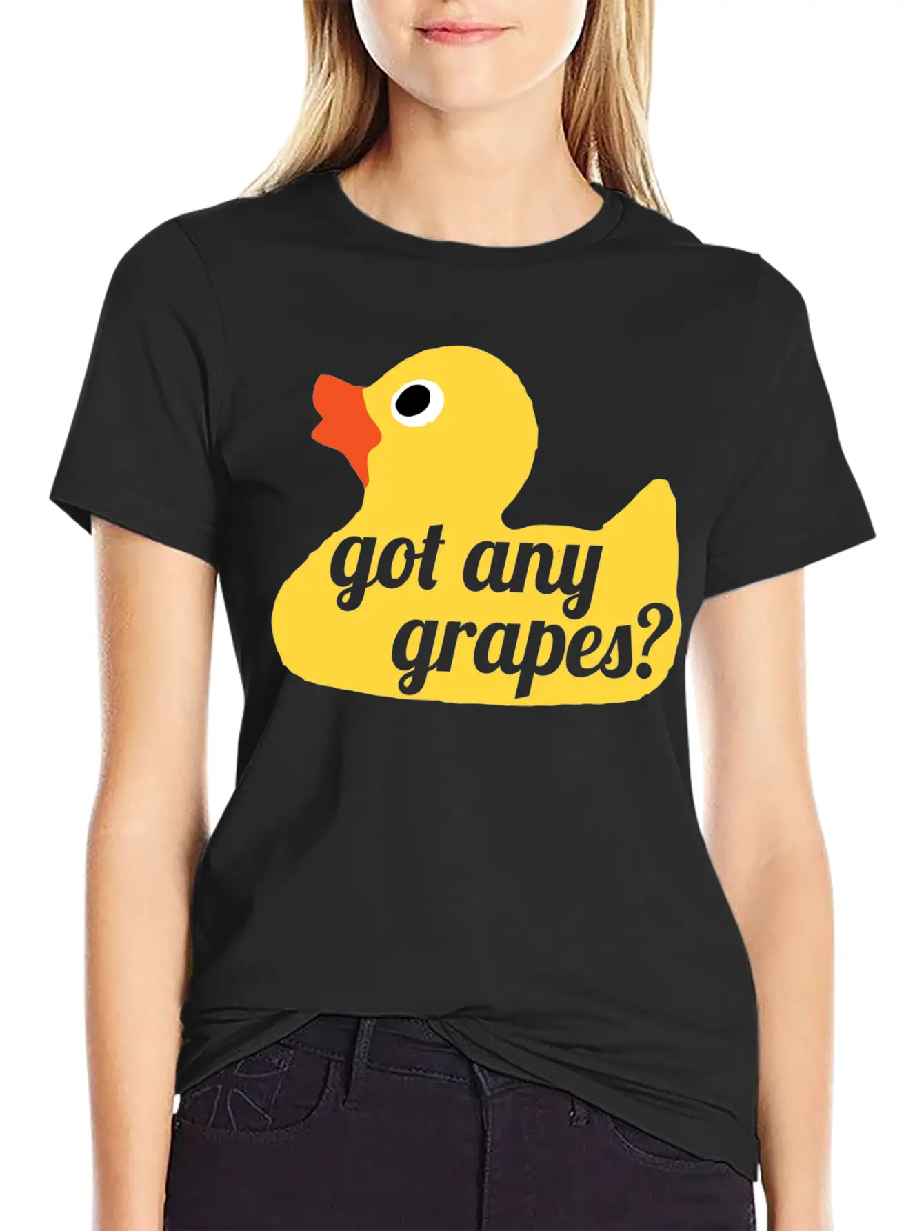 Got Any Grapes Duck Song Lemonade Essential Cotton Tee For Daily Outfits ¨C Unisex Style