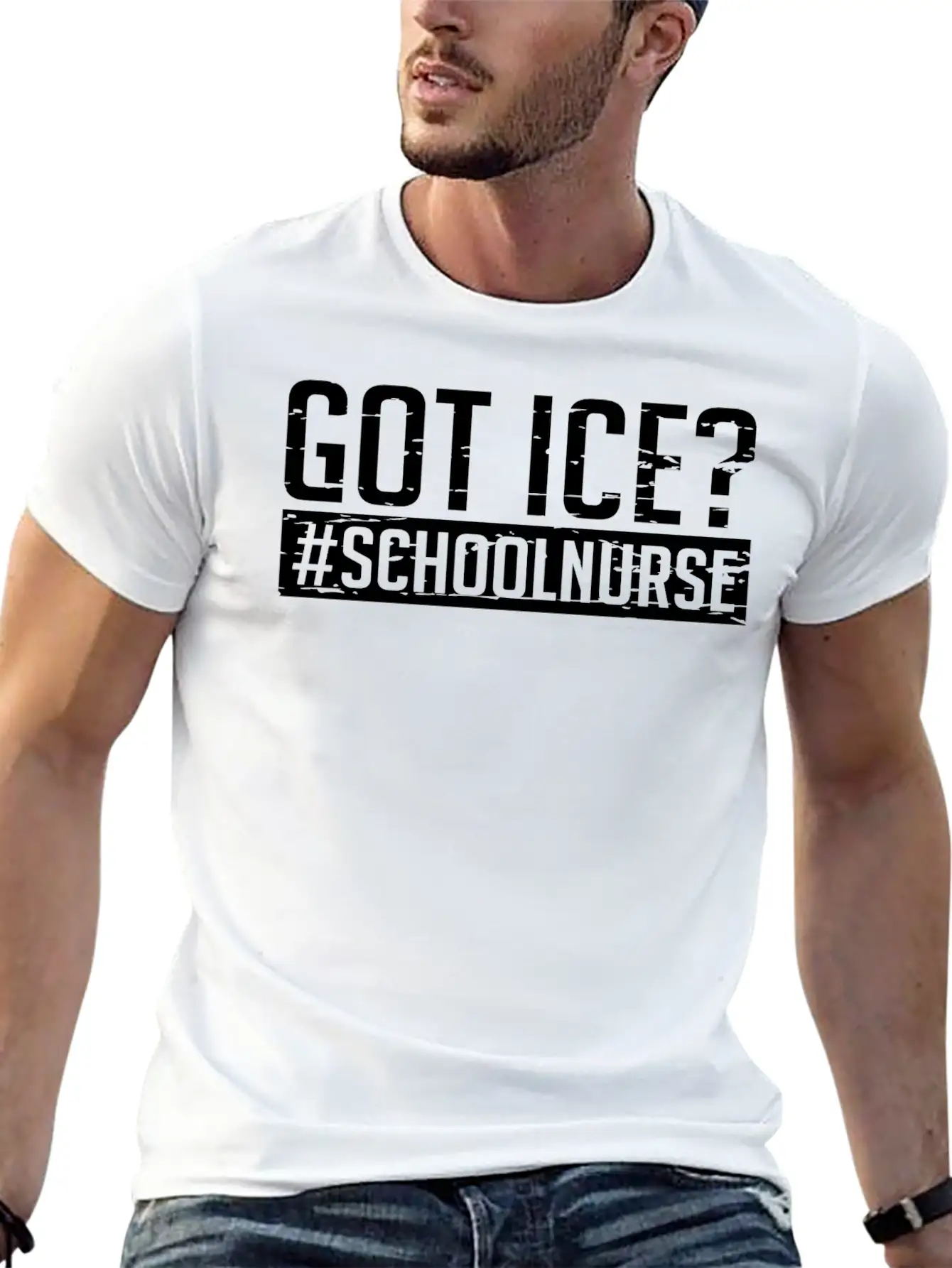 Got ICE Schoolnurse Soft Cotton Short Sleeve Tee ¨C Unisex Wardrobe Staple