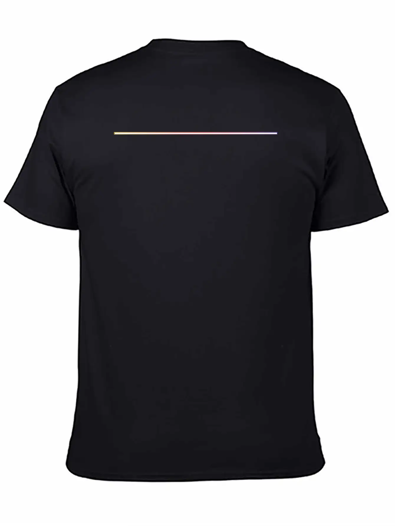 Gradient Line Basic Graphic T-Shirt ¨C Daily Comfort In Soft Cotton