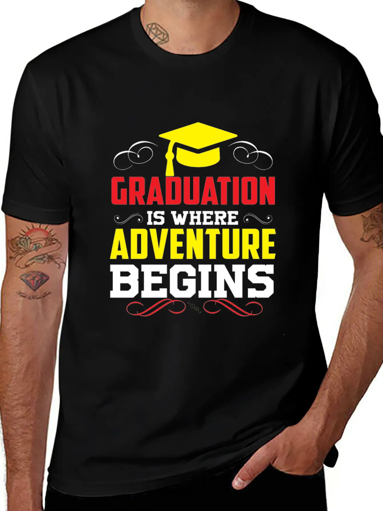 Graduation Is Where-inspiration Disign Soft Cotton Short Sleeve Tee ¨C Unisex Wardrobe Staple