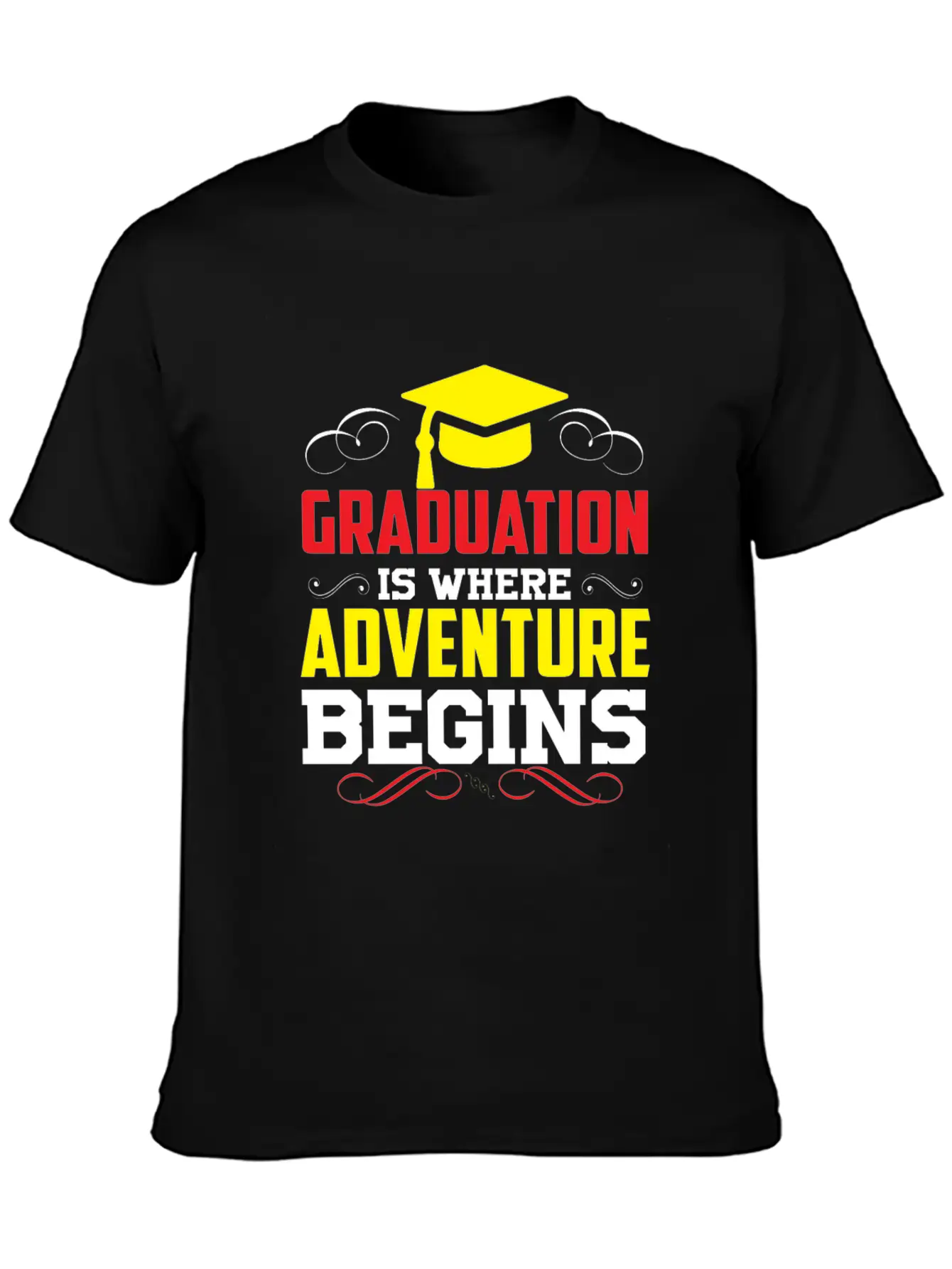 Graduation Is Where-inspiration Disign Soft Cotton Short Sleeve Tee ¨C Unisex Wardrobe Staple