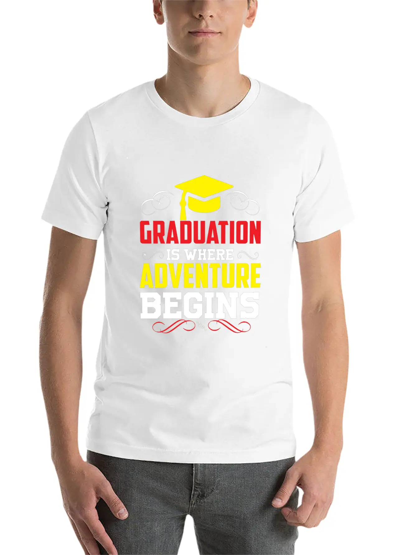 Graduation Is Where-inspiration Disign Soft Cotton Short Sleeve Tee ¨C Unisex Wardrobe Staple