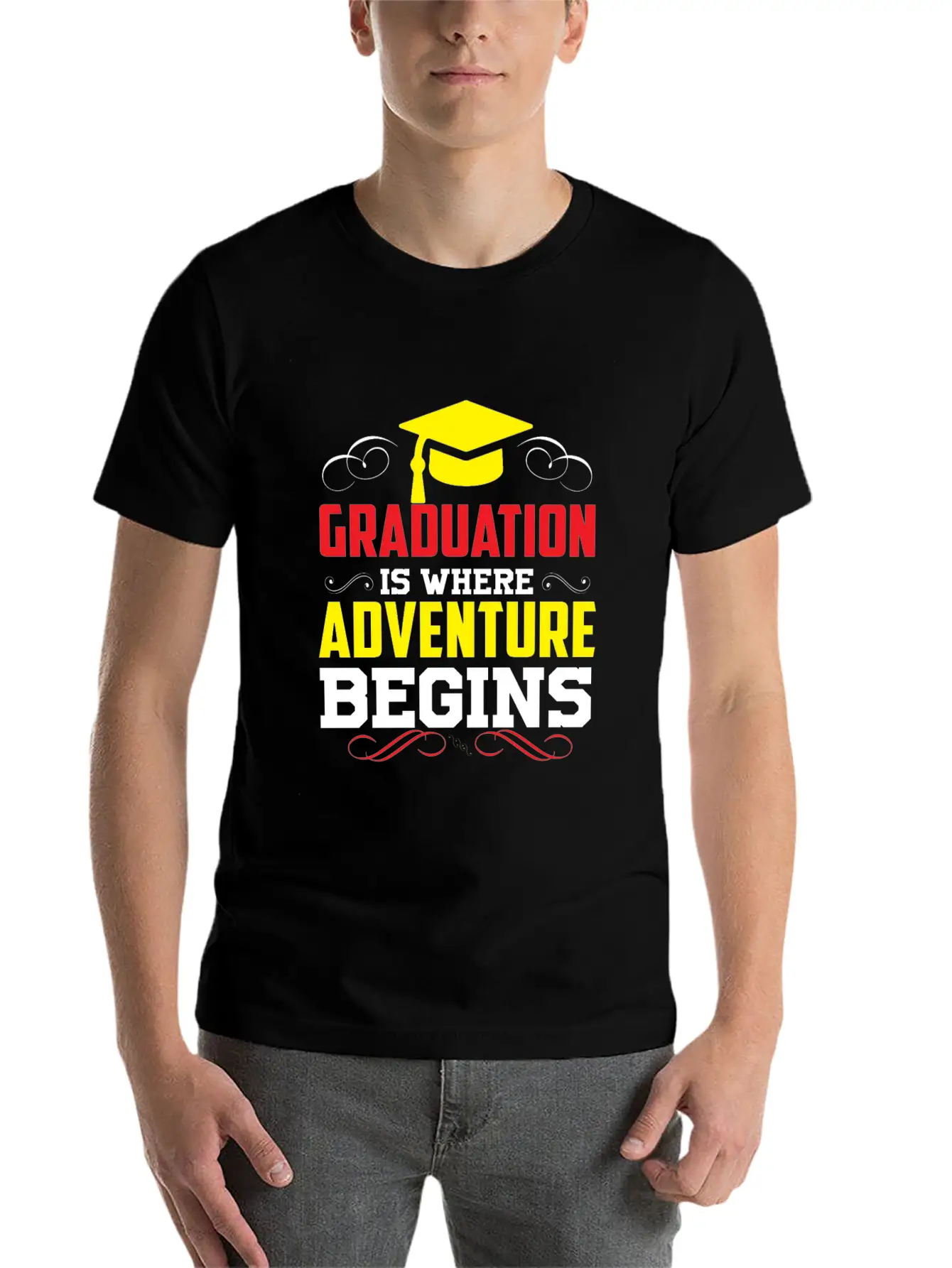 Graduation Is Where-inspiration Disign Soft Cotton Short Sleeve Tee ¨C Unisex Wardrobe Staple