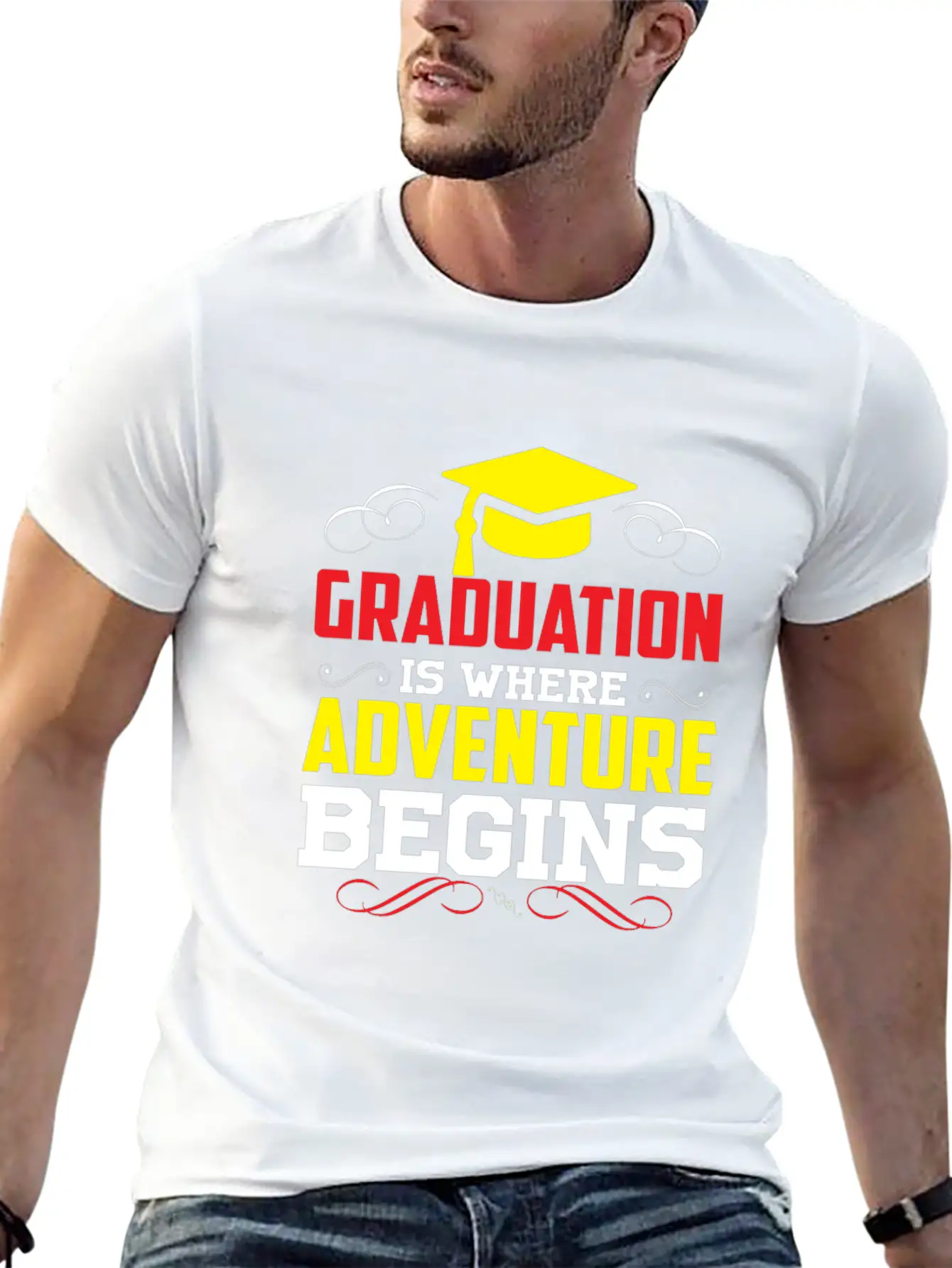 Graduation Is Where-inspiration Disign Soft Cotton Short Sleeve Tee ¨C Unisex Wardrobe Staple