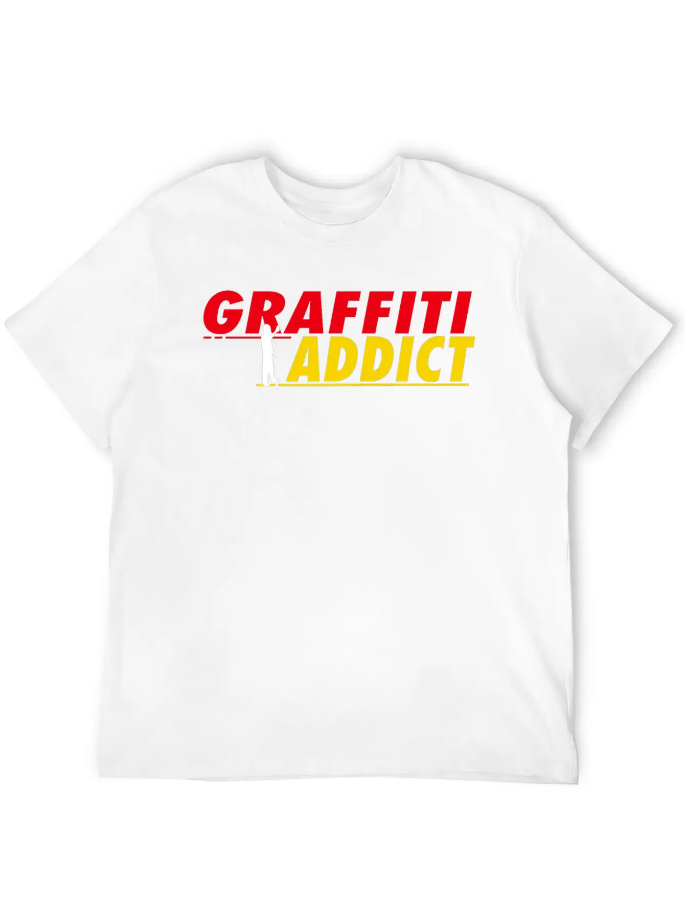 Graffiti Addict Essential Cotton Tee For Daily Outfits ¨C Unisex Style