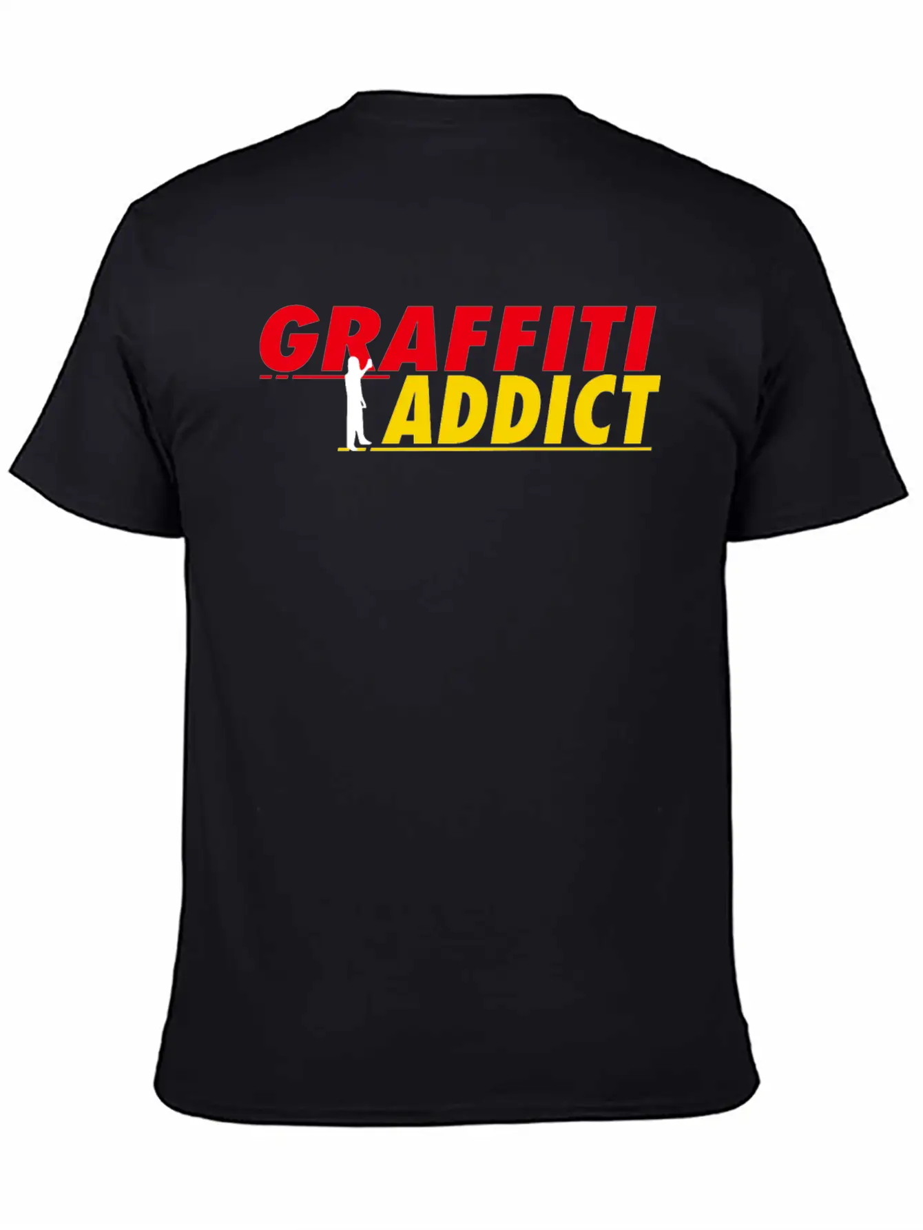 Graffiti Addict Essential Cotton Tee For Daily Outfits ¨C Unisex Style