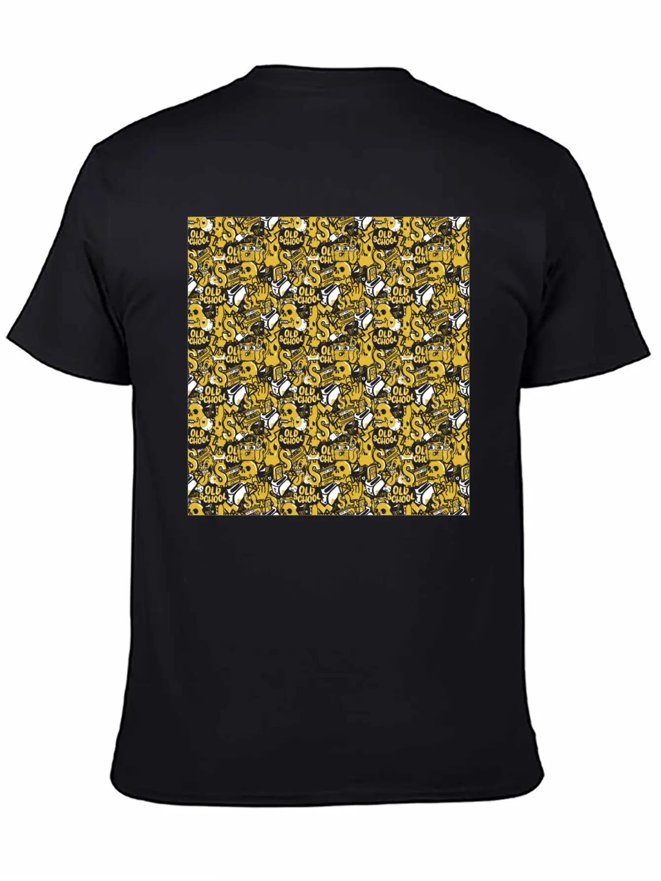 Graffiti Pattern | Street Art Urban Graphic Basic Graphic T-Shirt ¨C Daily Comfort In Soft Cotton