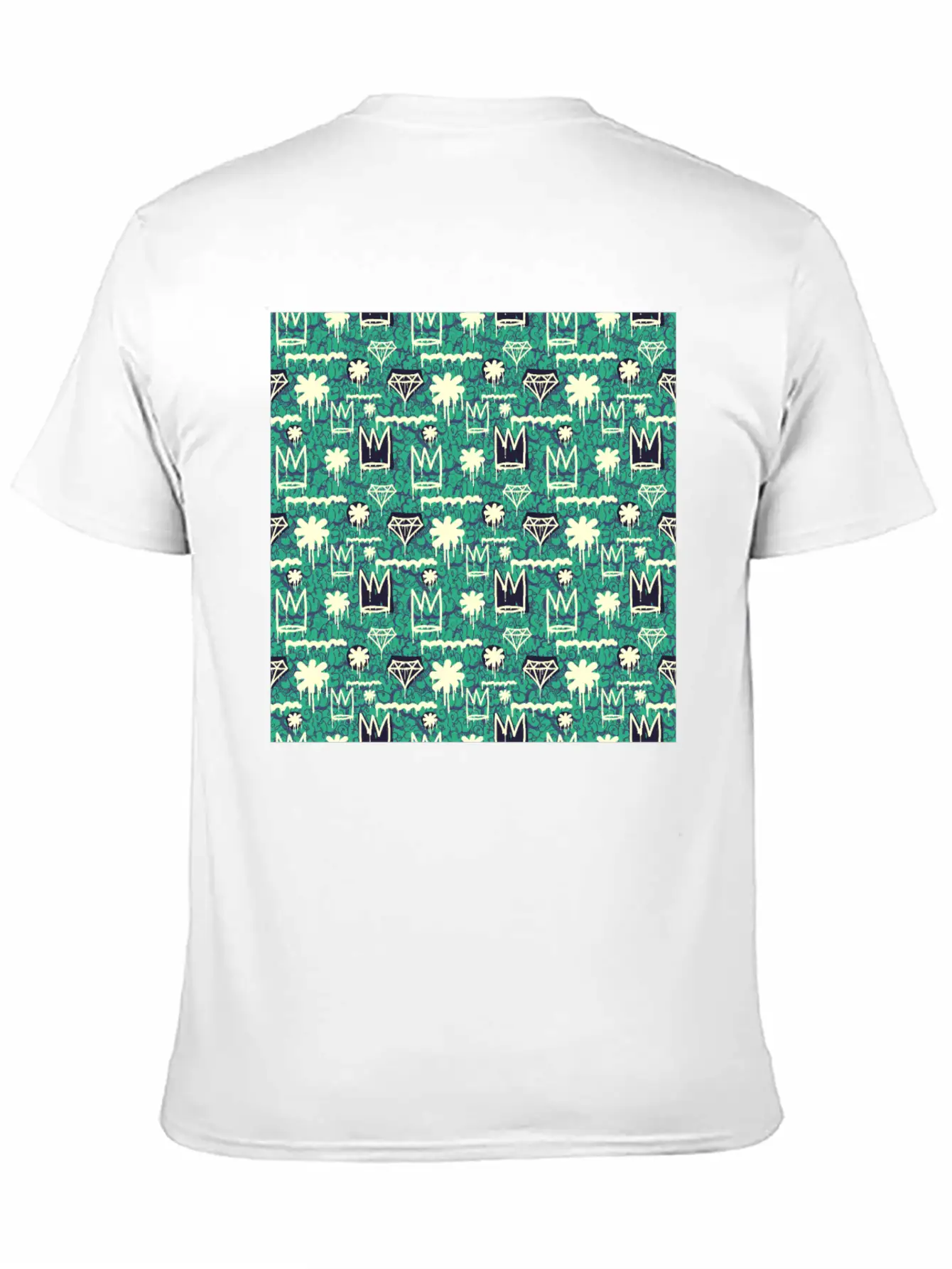 Graffiti Pattern | Street Art Urban Graphic Essential Cotton Tee For Daily Outfits ¨C Unisex Style