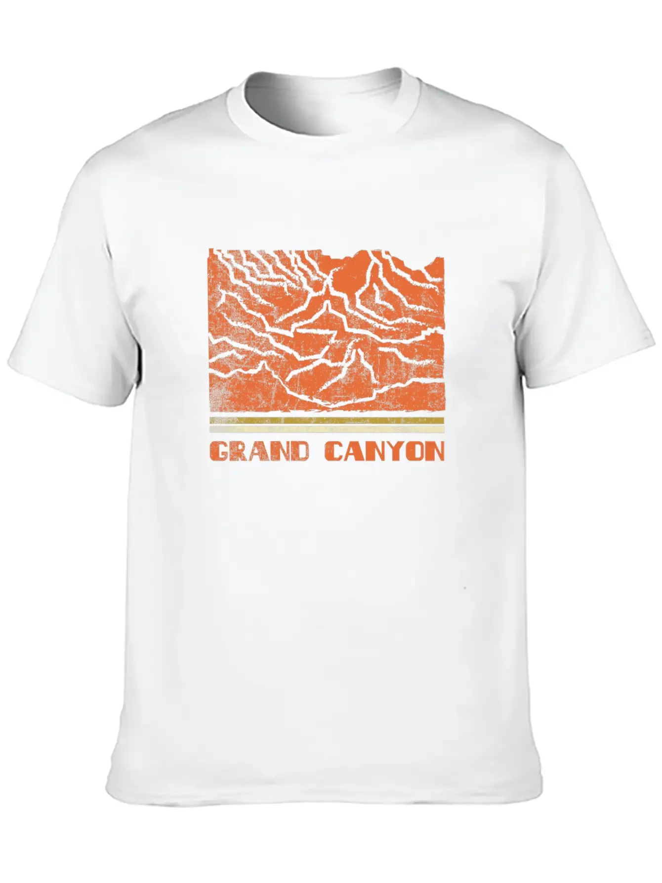 Grand Canyon City Skyline Retro Cityscape 70s 80s Soft Cotton Short Sleeve Tee ¨C Unisex Wardrobe Staple
