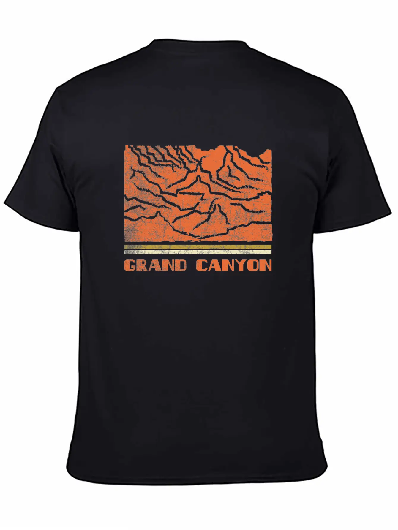 Grand Canyon City Skyline Retro Cityscape 70s 80s Soft Cotton Short Sleeve Tee ¨C Unisex Wardrobe Staple