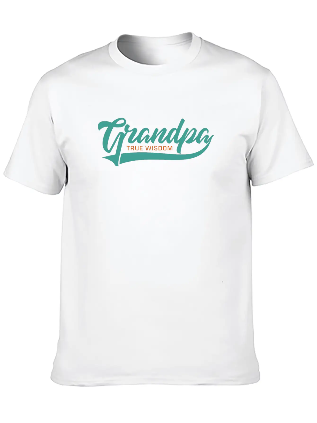 Grandpa True Wisdom Essential Cotton Tee For Daily Outfits ¨C Unisex Style