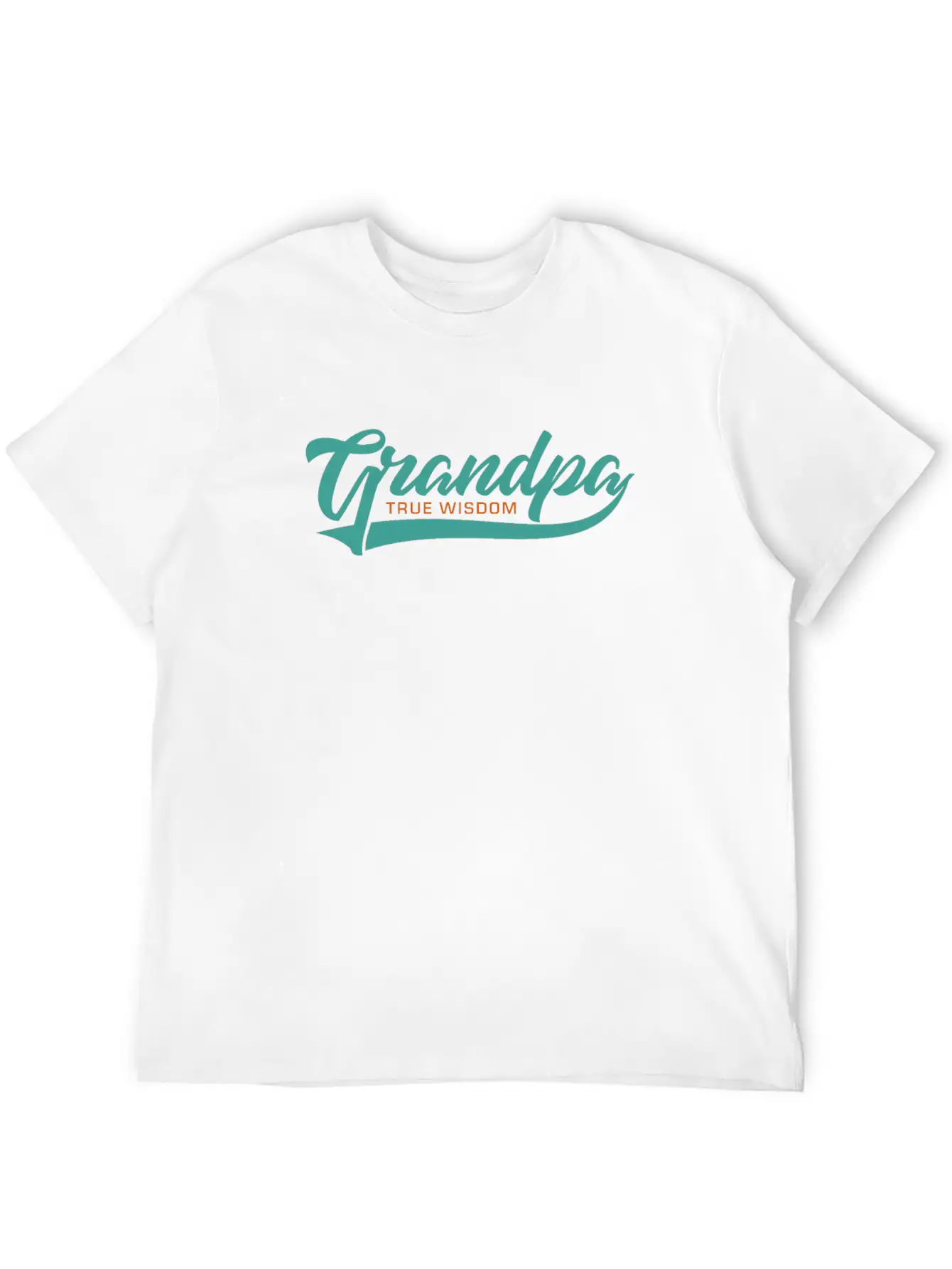 Grandpa True Wisdom Essential Cotton Tee For Daily Outfits ¨C Unisex Style