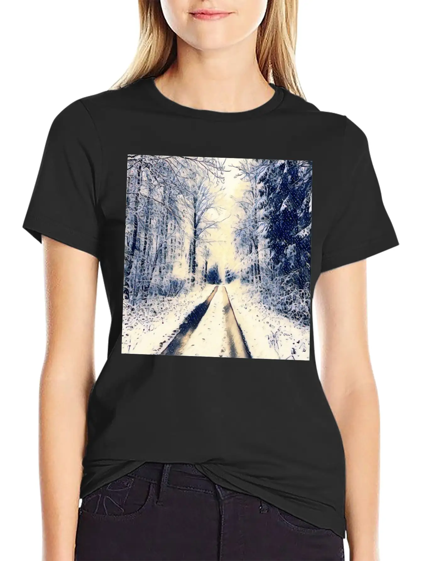 Graphic Art Design | Digital Art | Painting Soft Cotton Short Sleeve Tee ¨C Unisex Wardrobe Staple