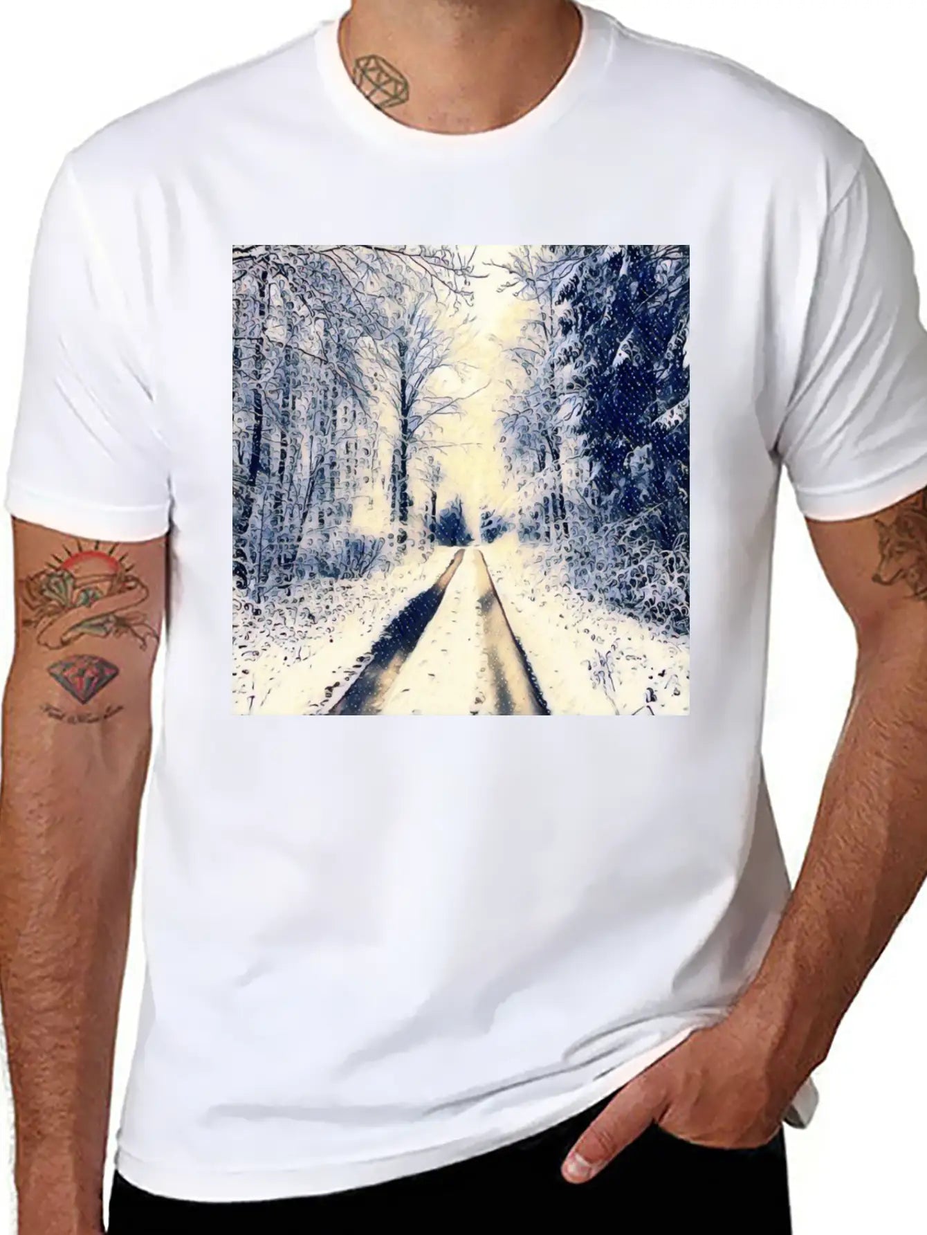 Graphic Art Design | Digital Art | Painting Soft Cotton Short Sleeve Tee ¨C Unisex Wardrobe Staple