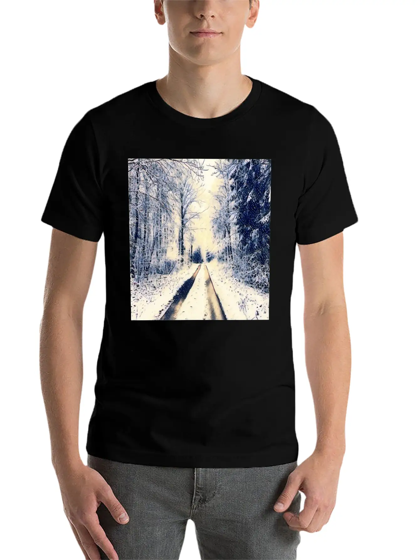 Graphic Art Design | Digital Art | Painting Soft Cotton Short Sleeve Tee ¨C Unisex Wardrobe Staple