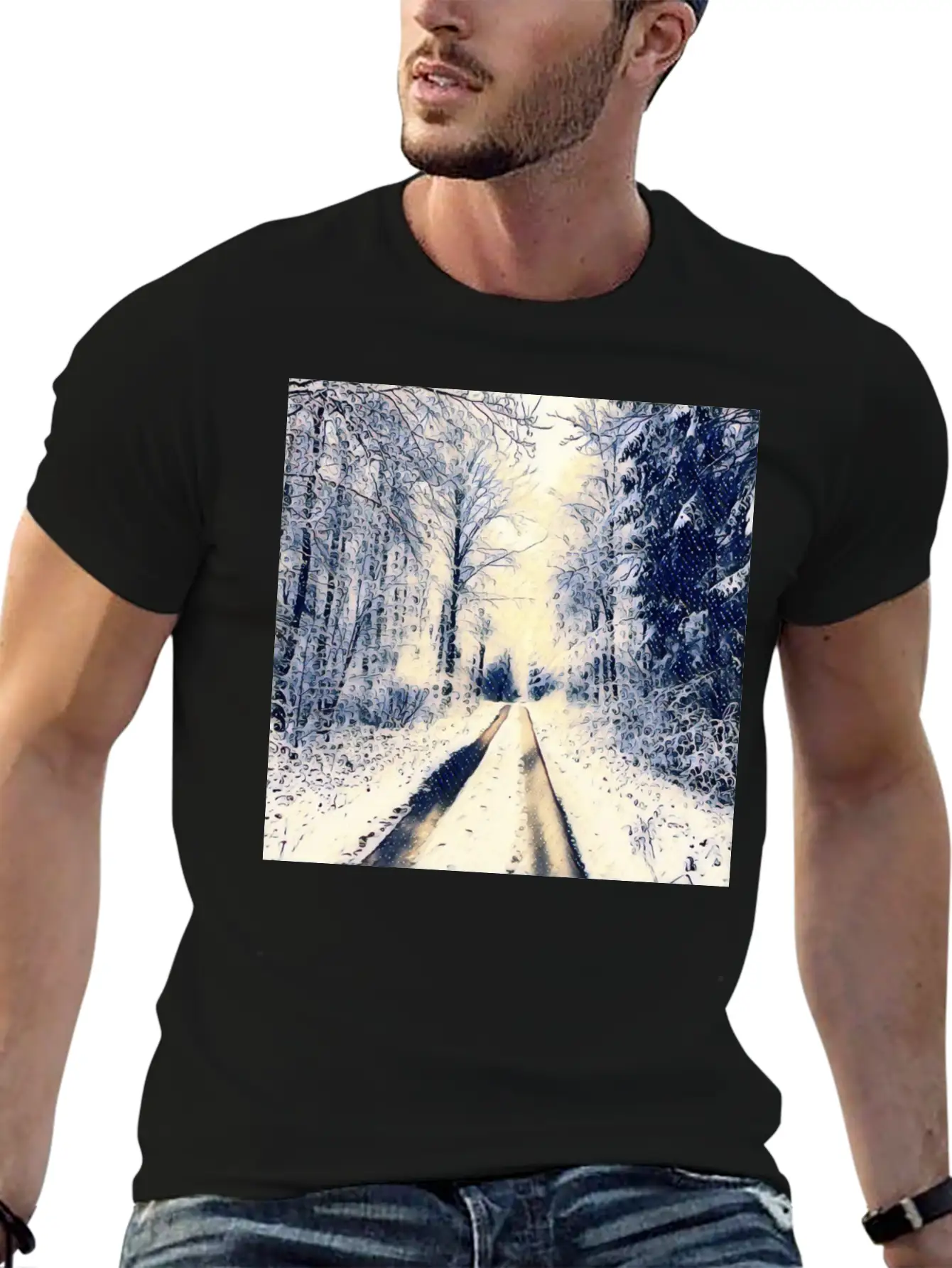 Graphic Art Design | Digital Art | Painting Soft Cotton Short Sleeve Tee ¨C Unisex Wardrobe Staple