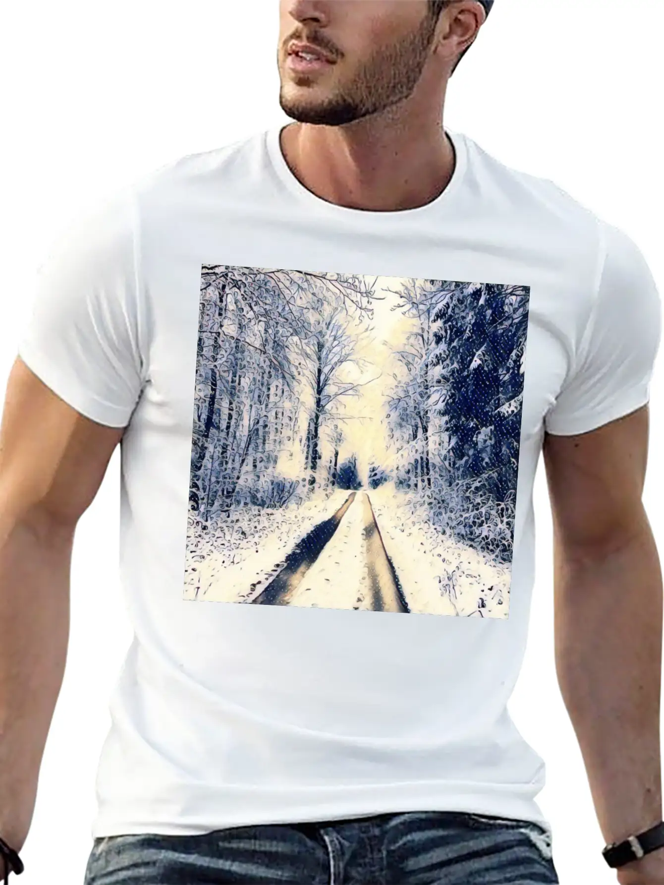 Graphic Art Design | Digital Art | Painting Soft Cotton Short Sleeve Tee ¨C Unisex Wardrobe Staple