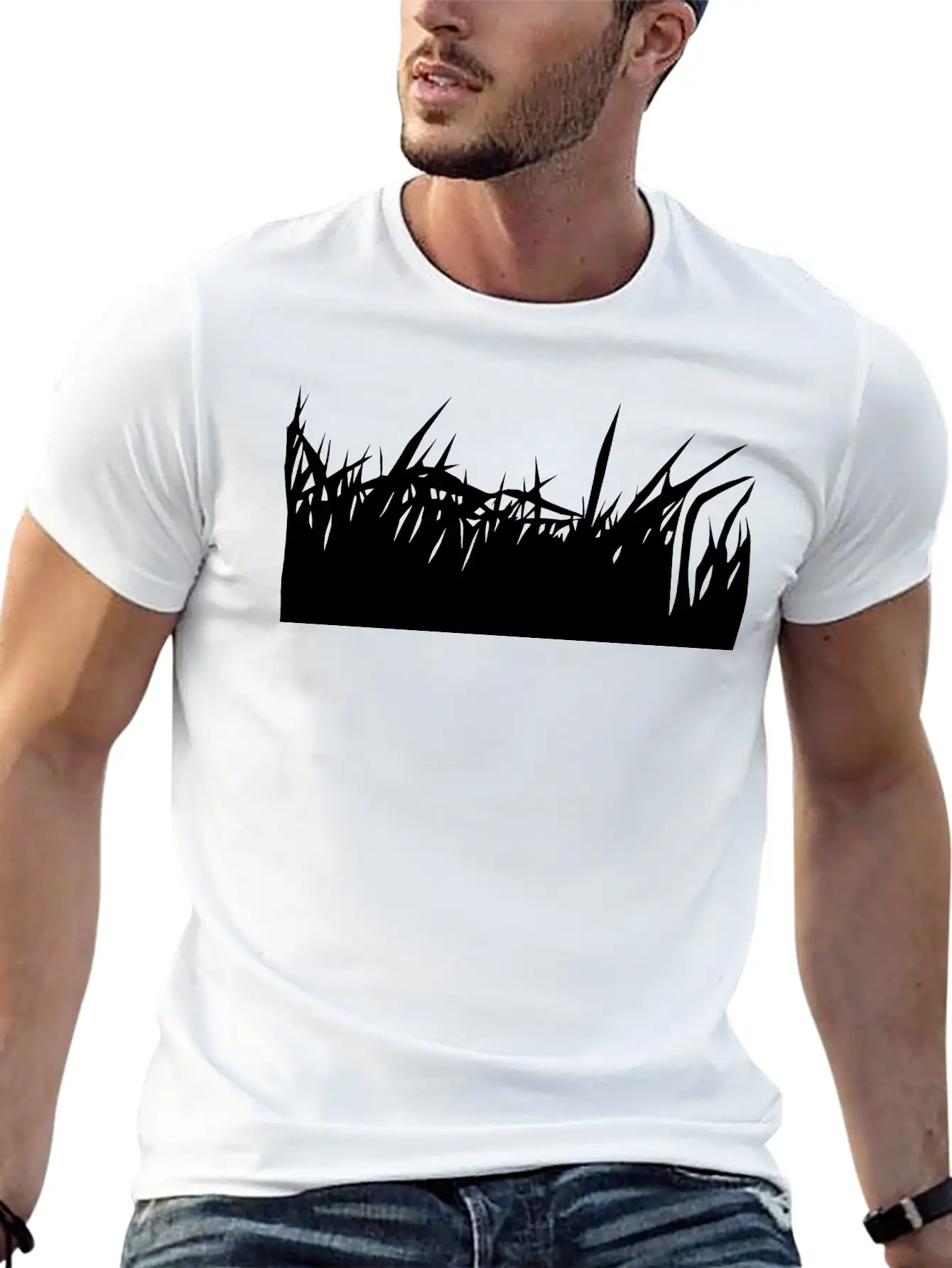 Grass Basic Graphic T-Shirt ¨C Daily Comfort In Soft Cotton