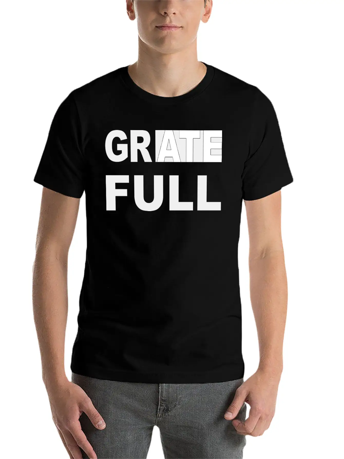 GrAte Full By Simi Tease Essential Cotton Tee For Daily Outfits ¨C Unisex Style