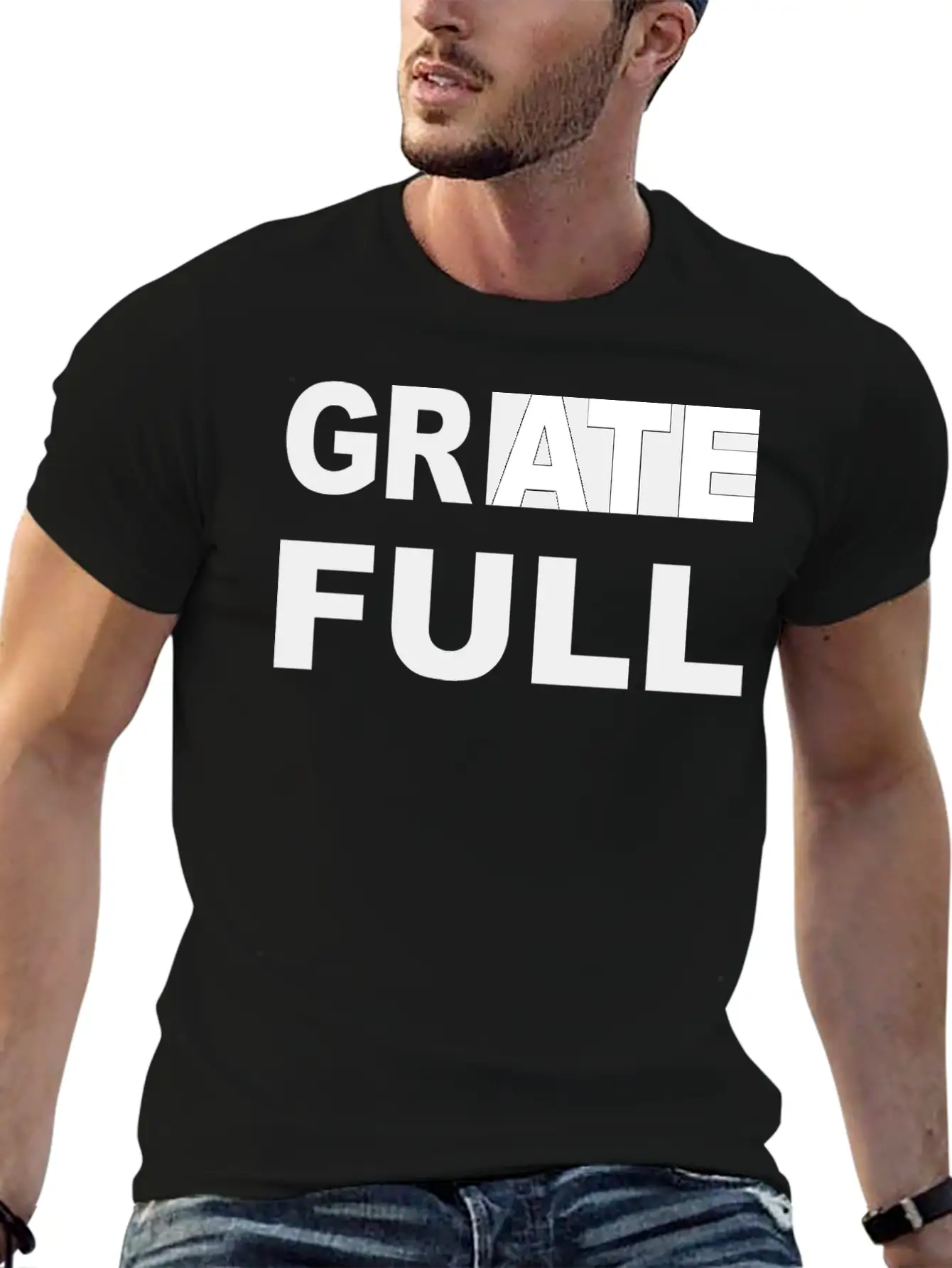 GrAte Full By Simi Tease Essential Cotton Tee For Daily Outfits ¨C Unisex Style